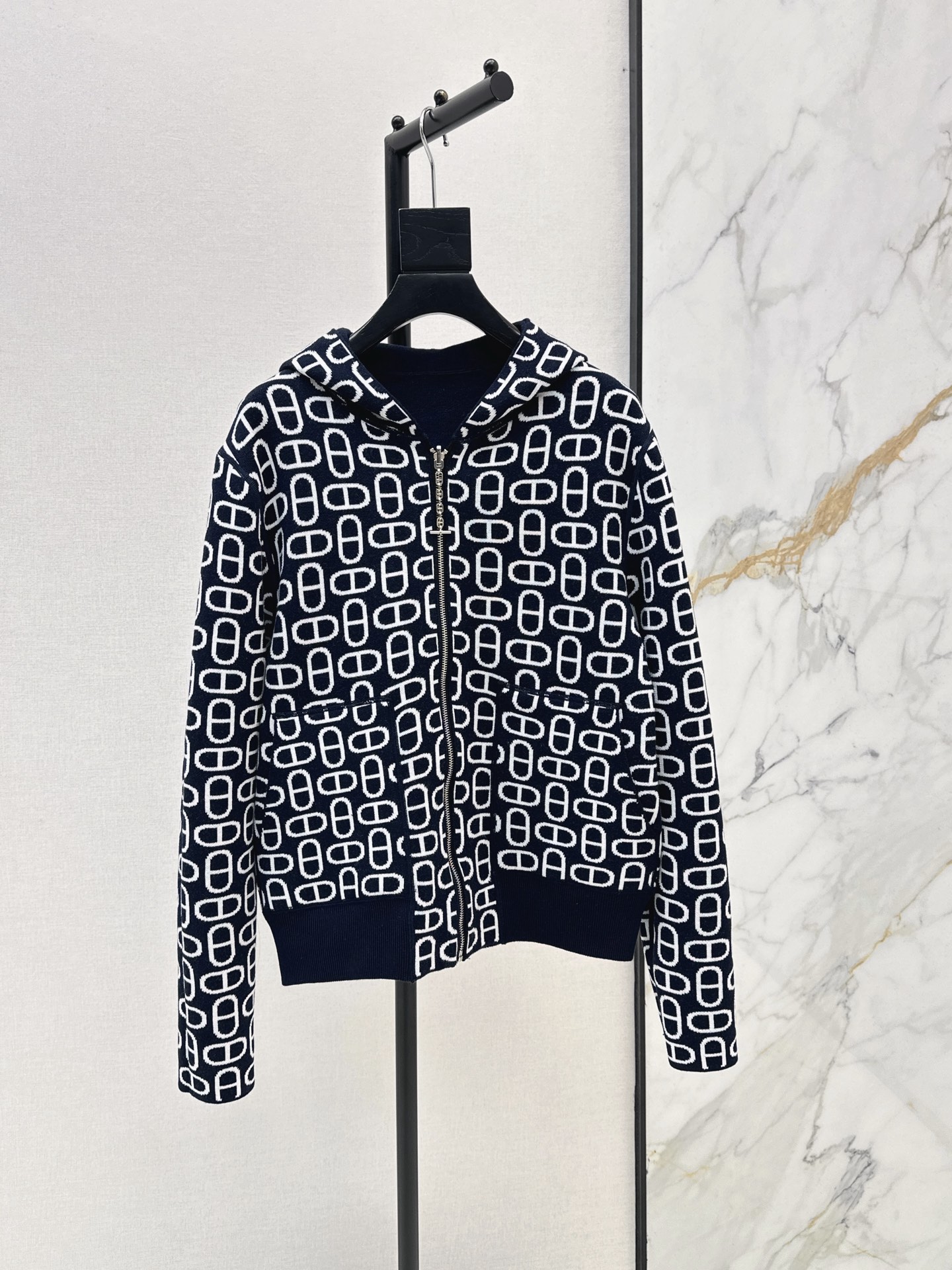 Her 26fw reversible zipper jacket