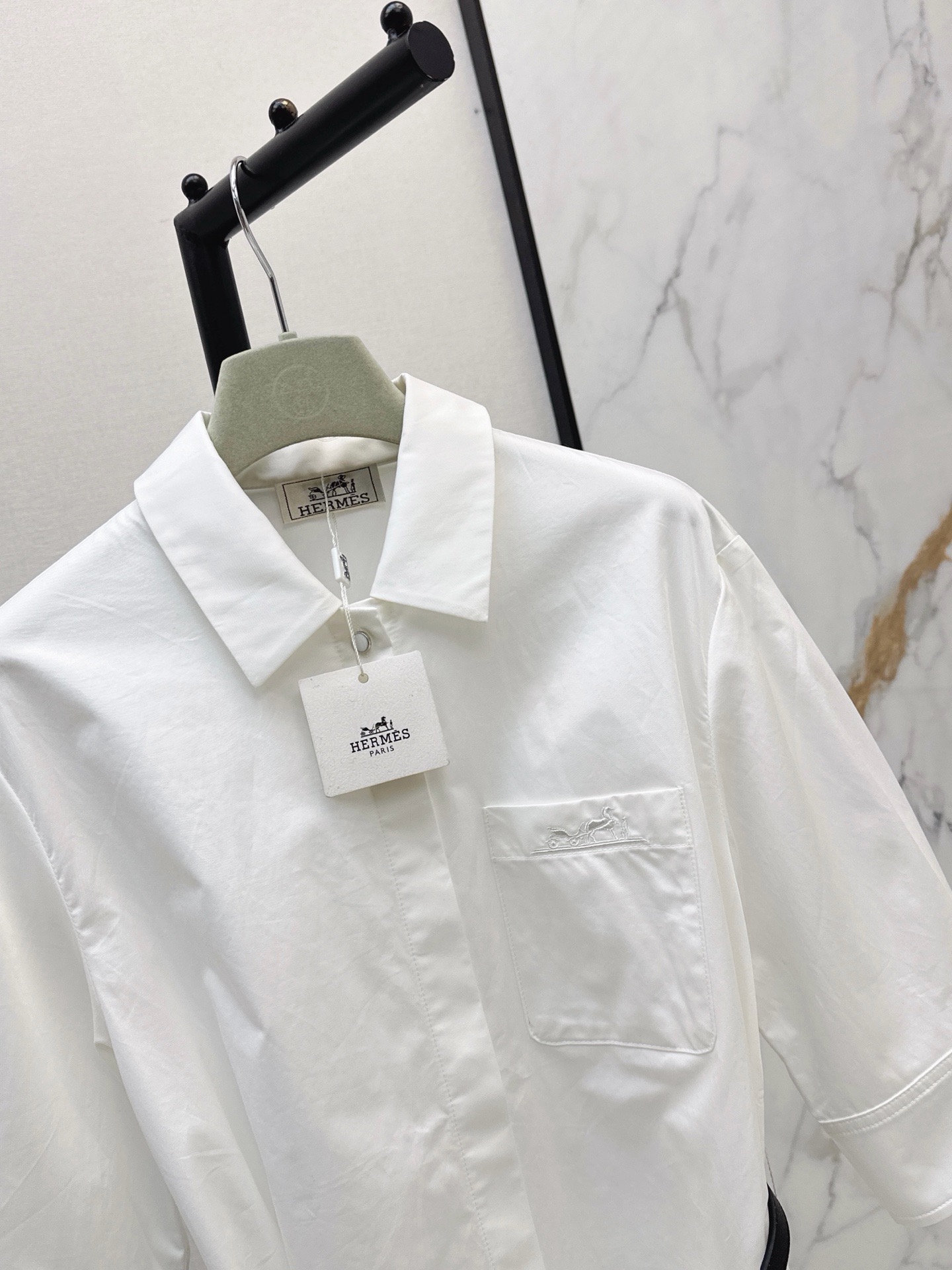 Her 26ss belted shirt dress