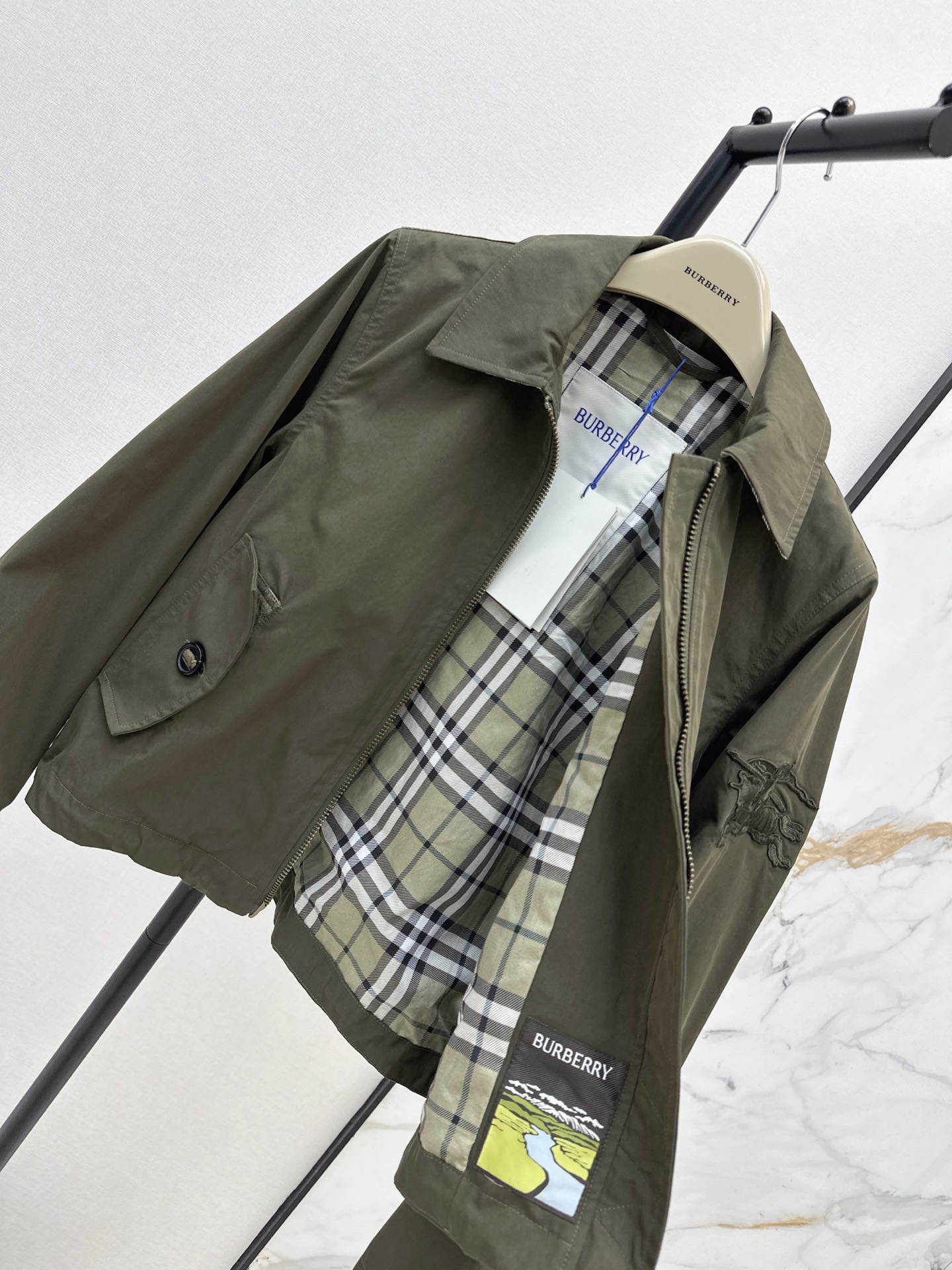 Bur 26fw zipper jacket
