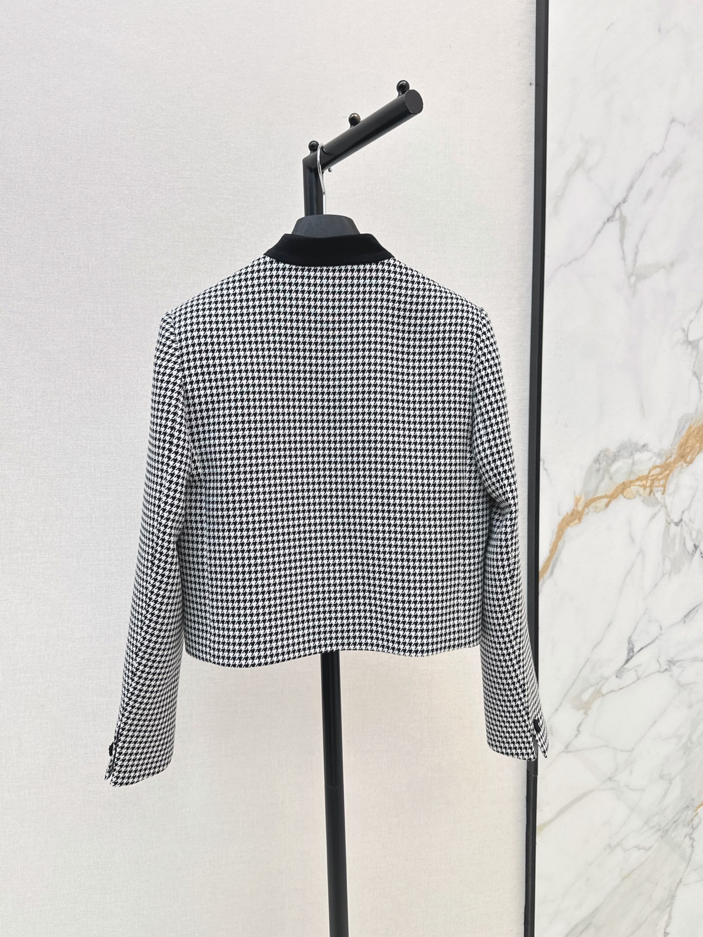 CD 26fw houndstooth bow jacket