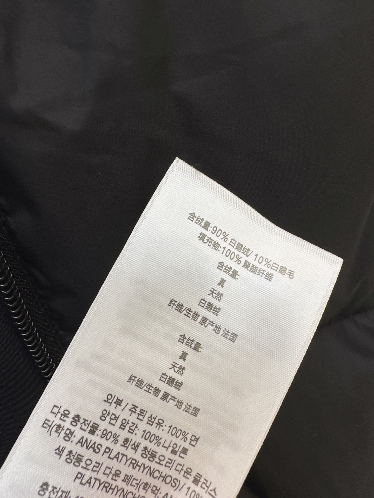Bur 26fw hooded down jacket