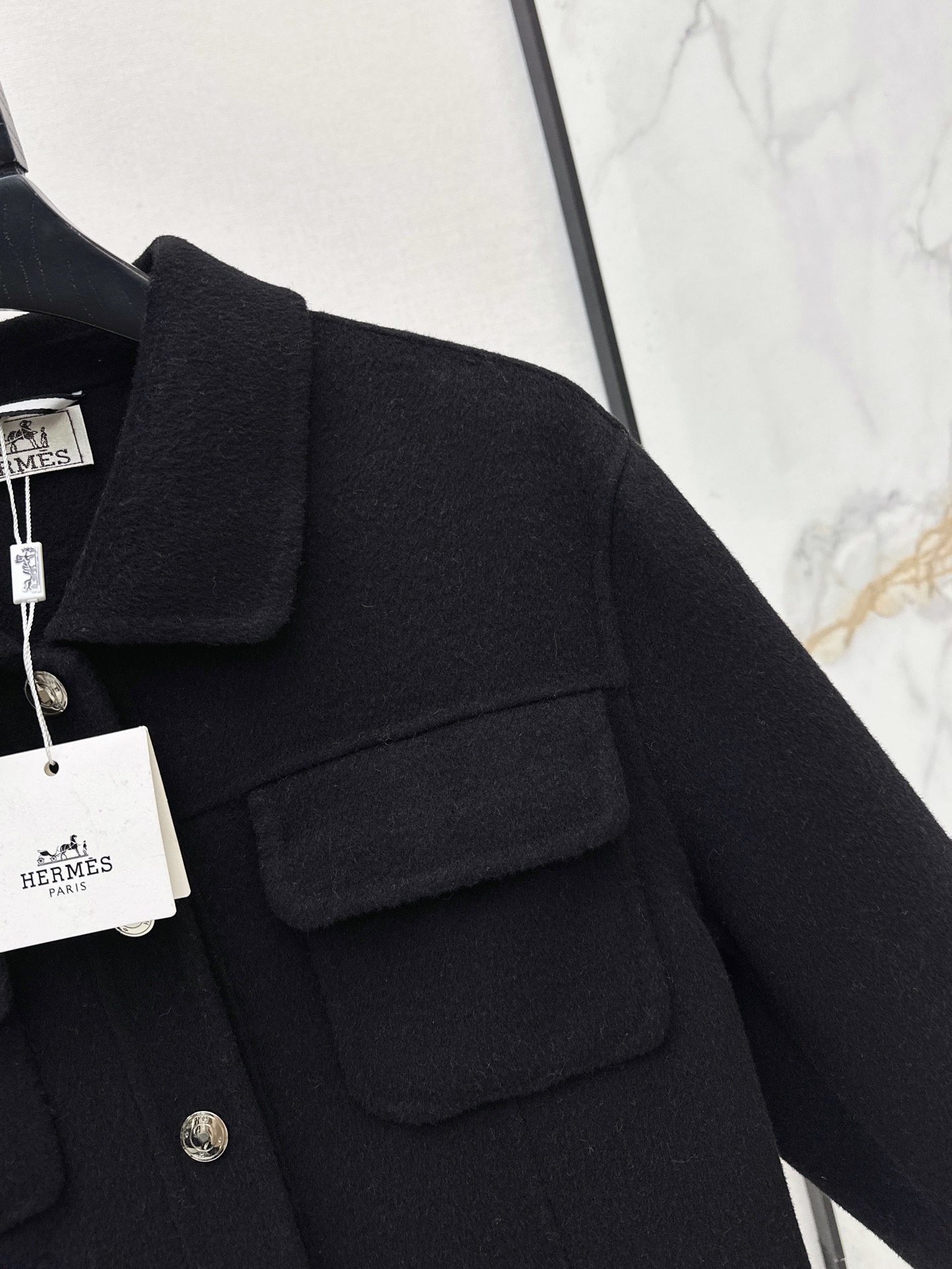 Her 26fw cashmere cropped jacket