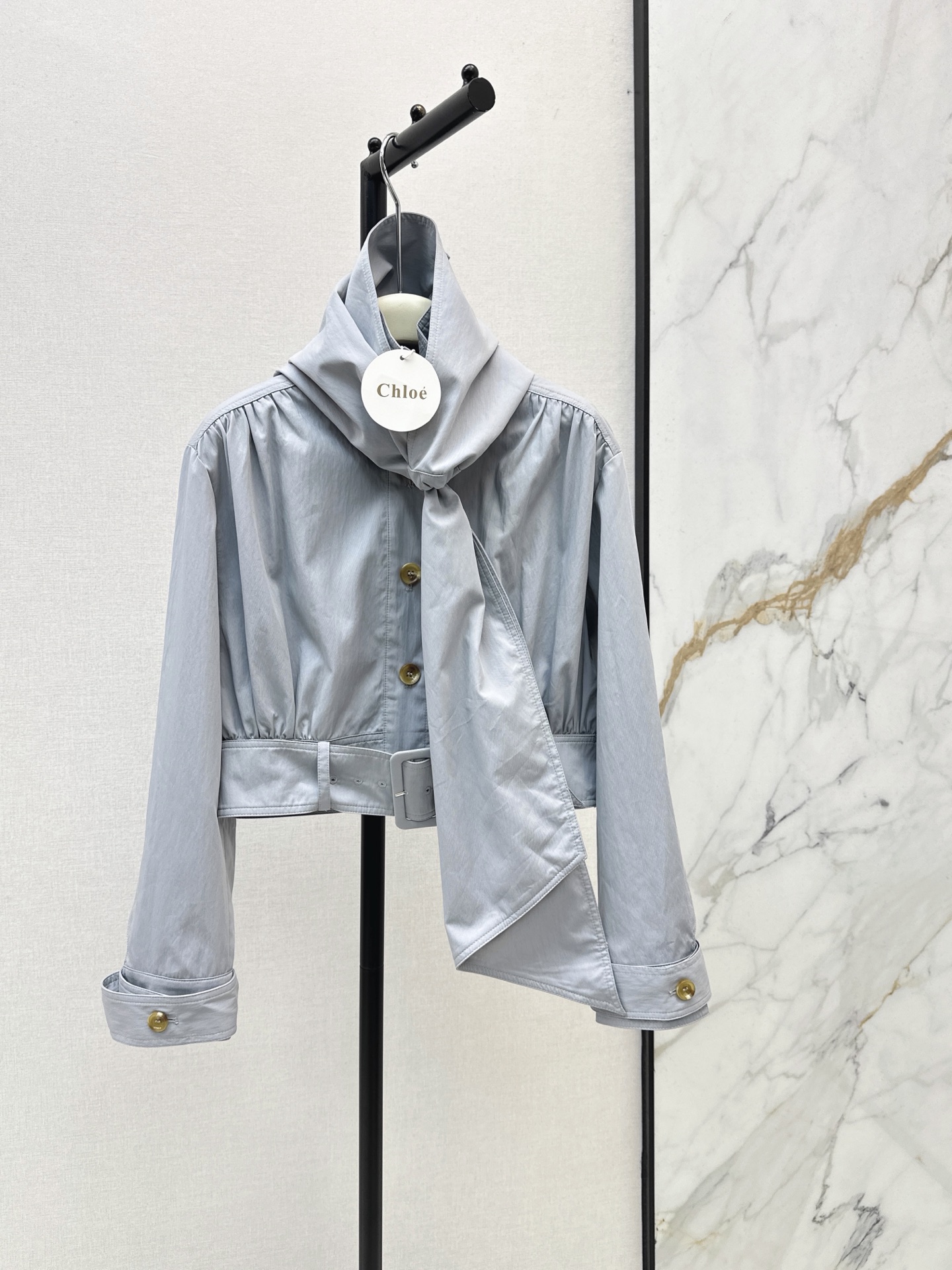 Chol 26fw cropped jacket