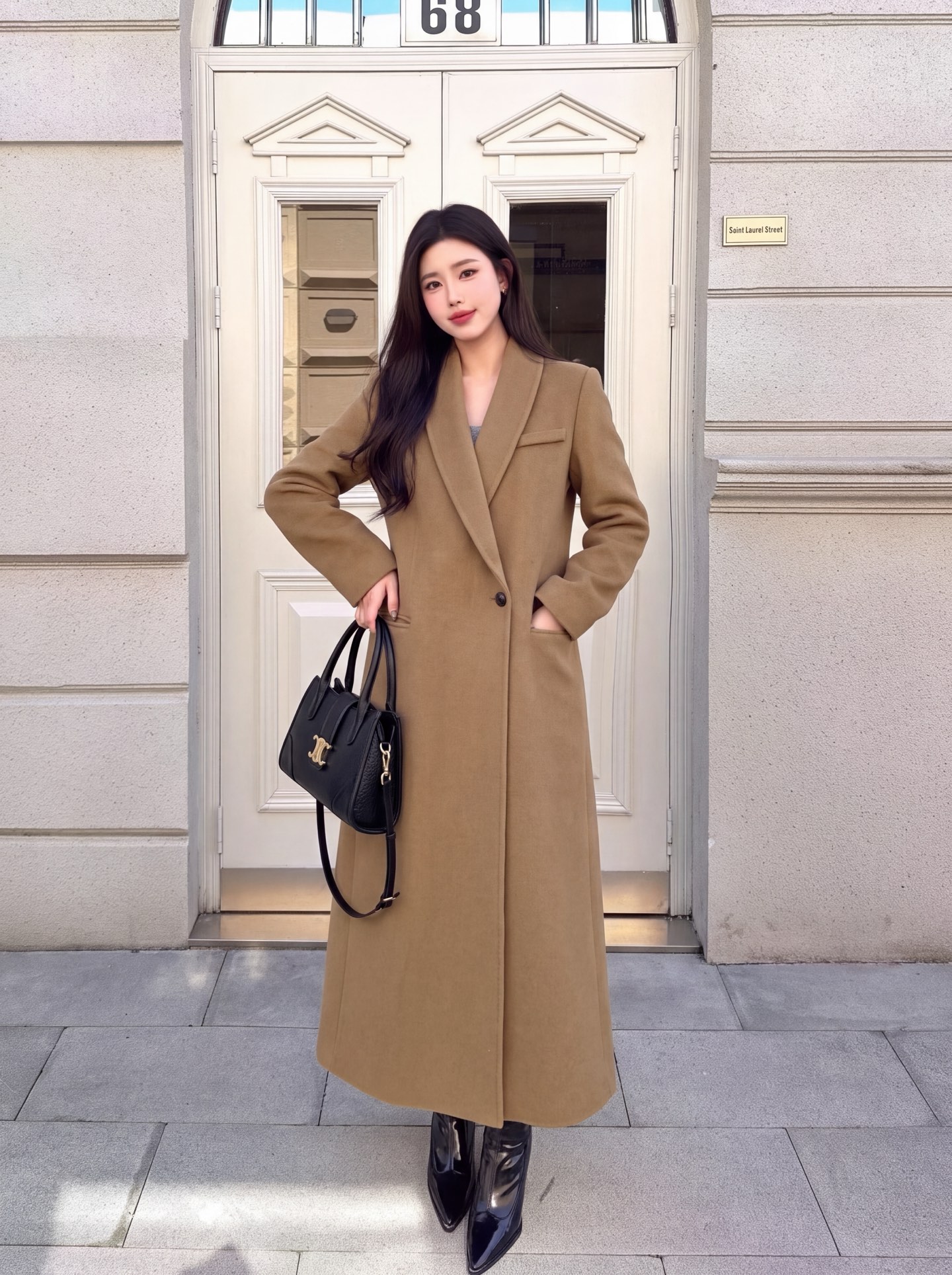 Max 26fw woolen overcoats