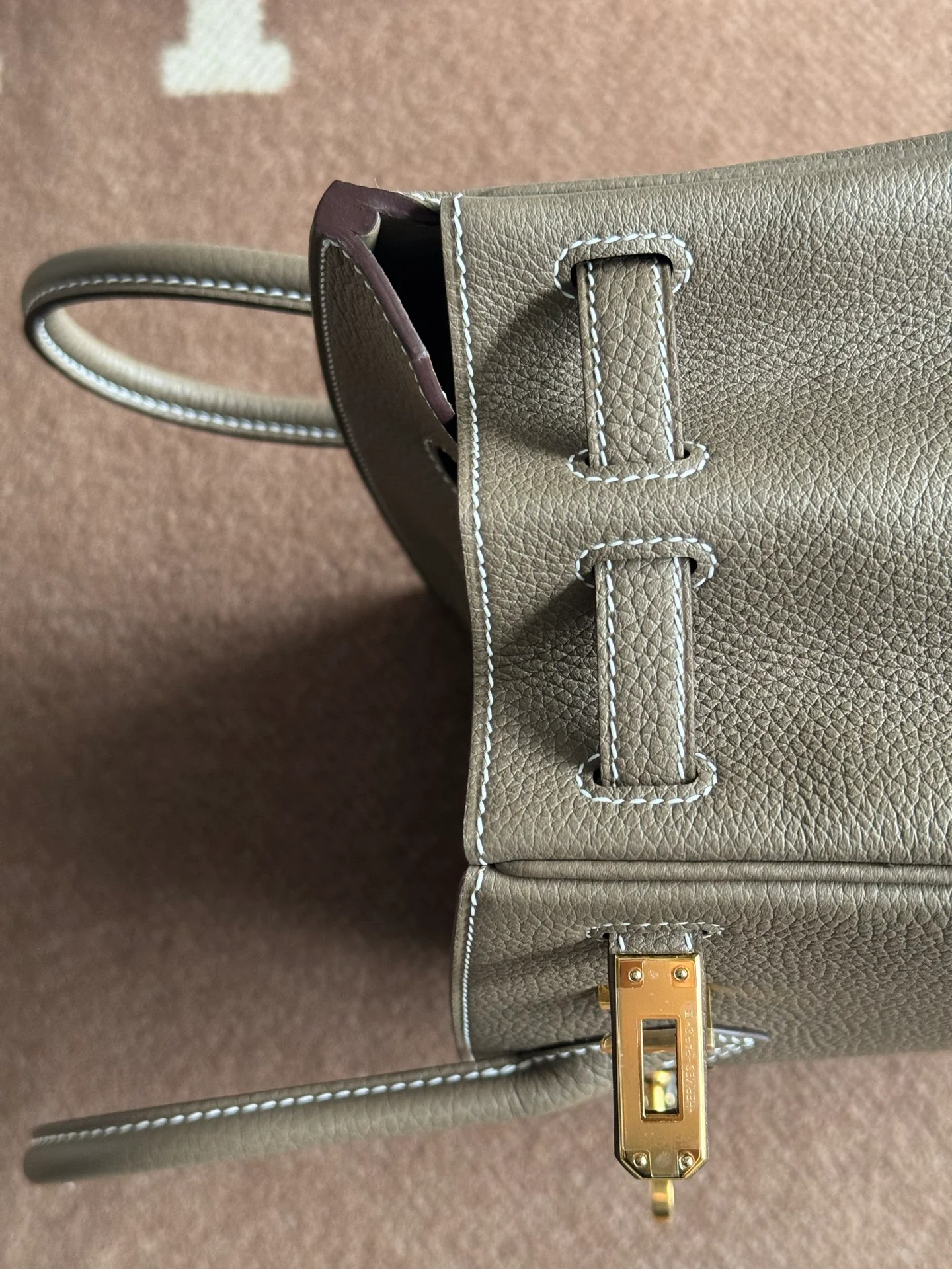 Herm birkin togo 25cm handmade