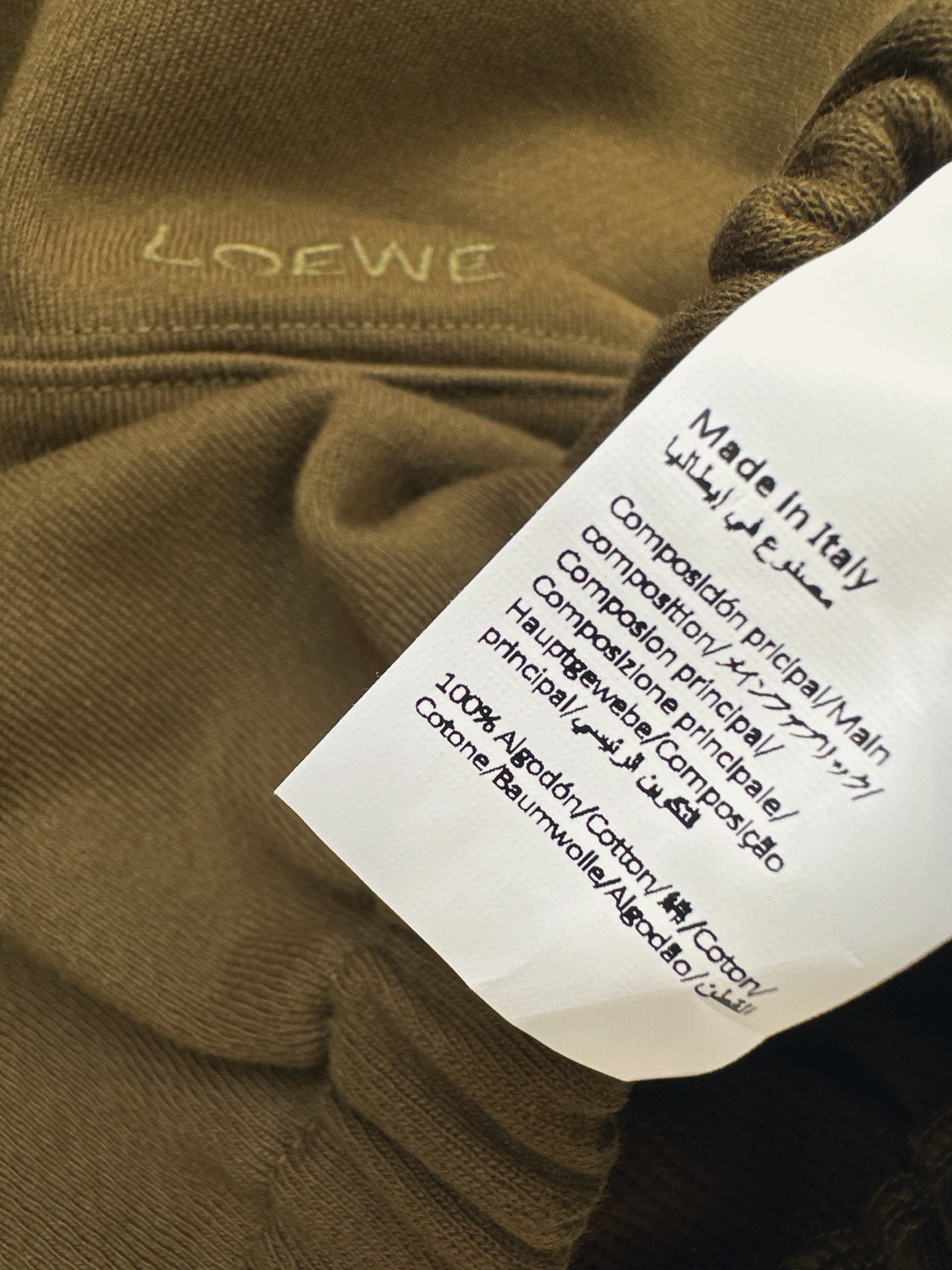 Loe 26fw drawstring sweatshirt