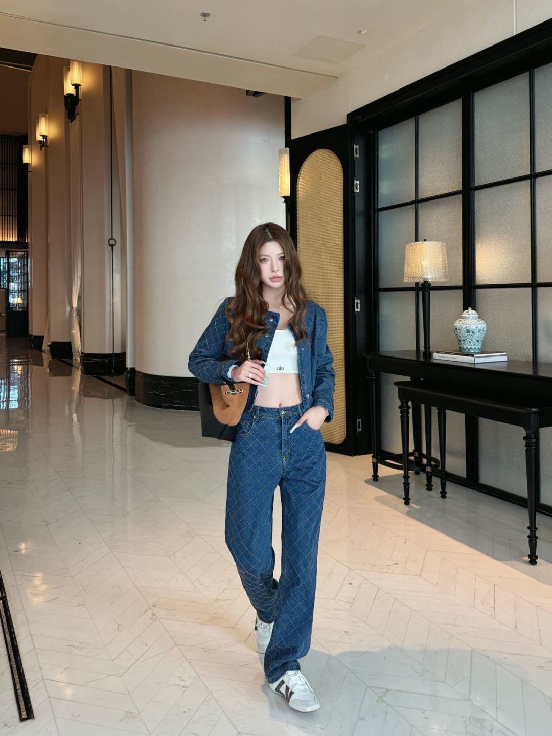 Loui 26fw straight-leg jeans