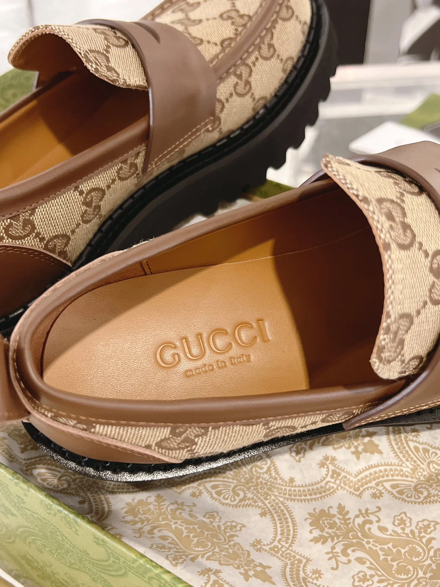 Cucc 25fw platform loafer shoes