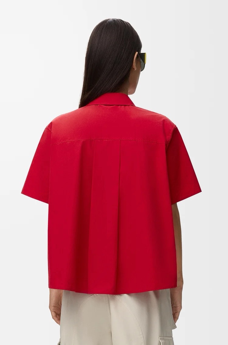 Loe 26fw cropped shirt