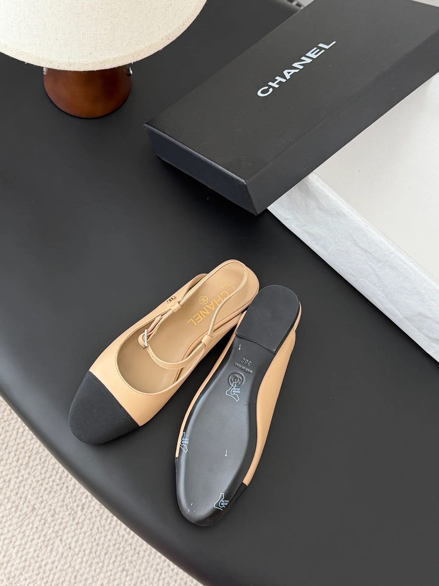 Chan 25B slingback mary janes