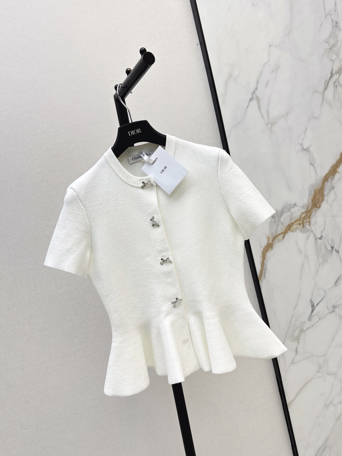 CD 26fw puplum top