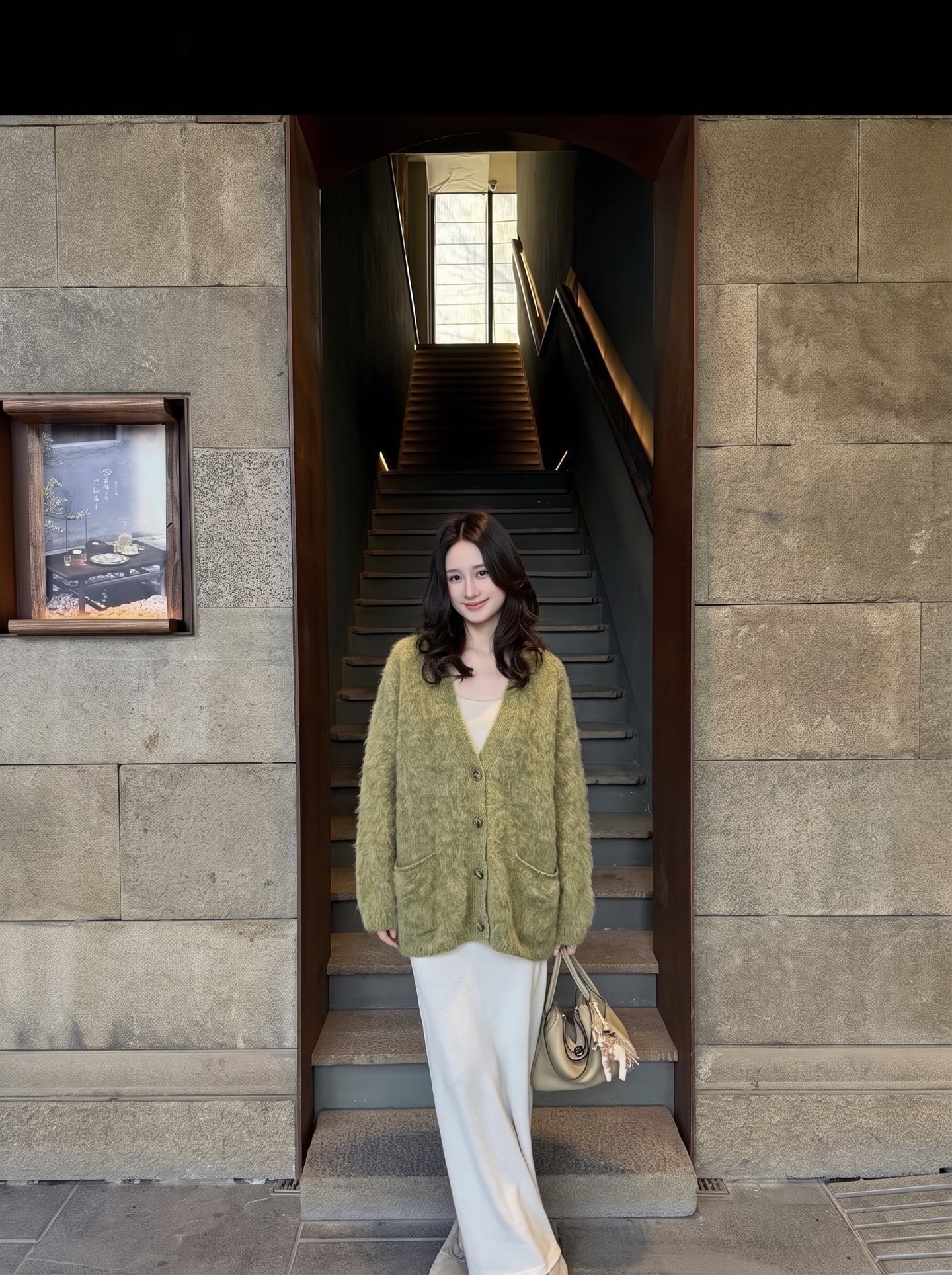 Row 26fw knit cardigan