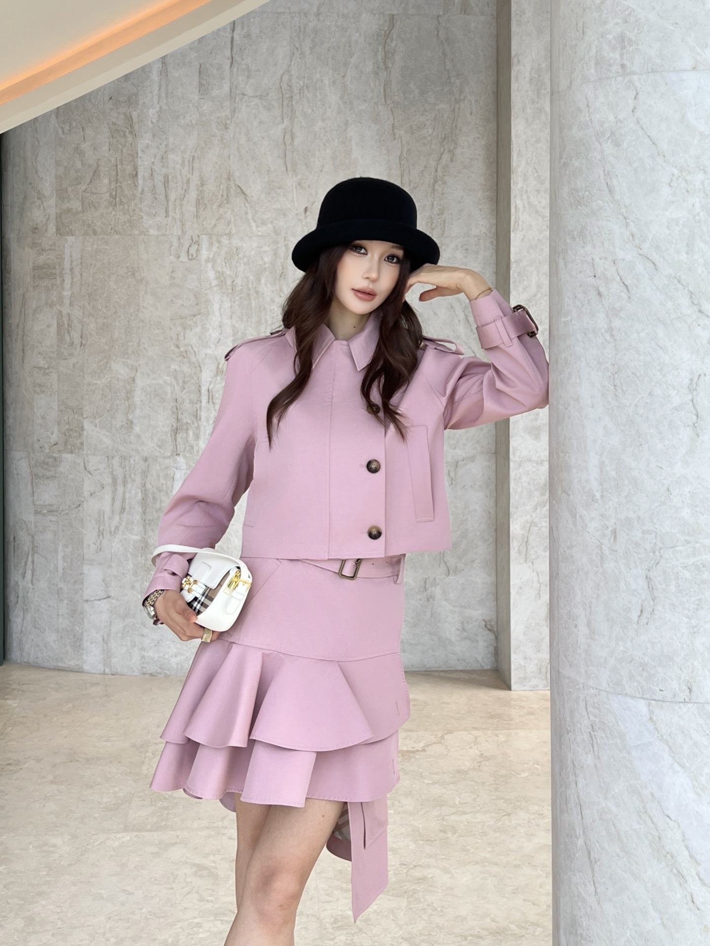 Bur 26fw cropped jacket