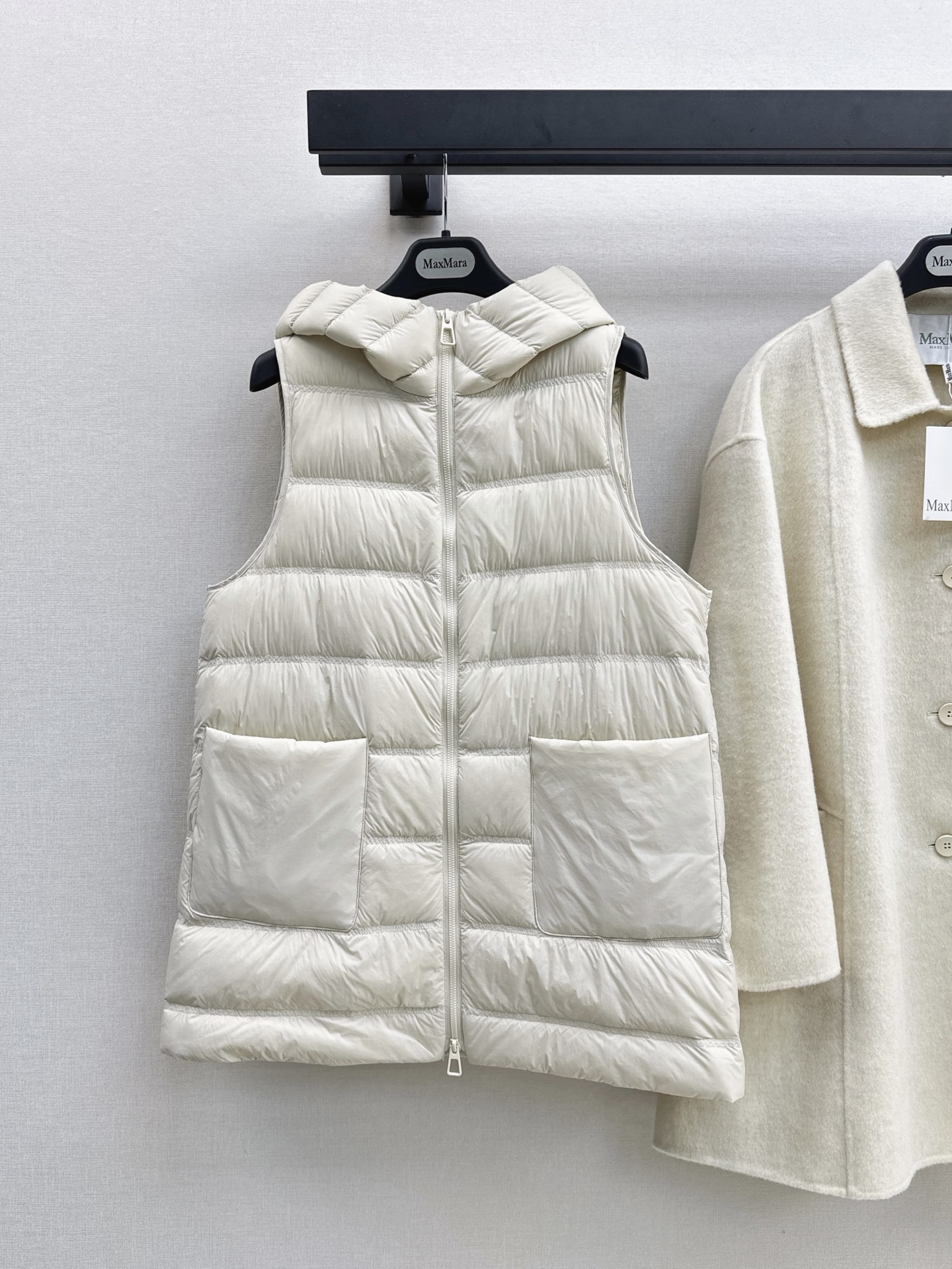 Max 26fw down vest woolen overcoats sets
