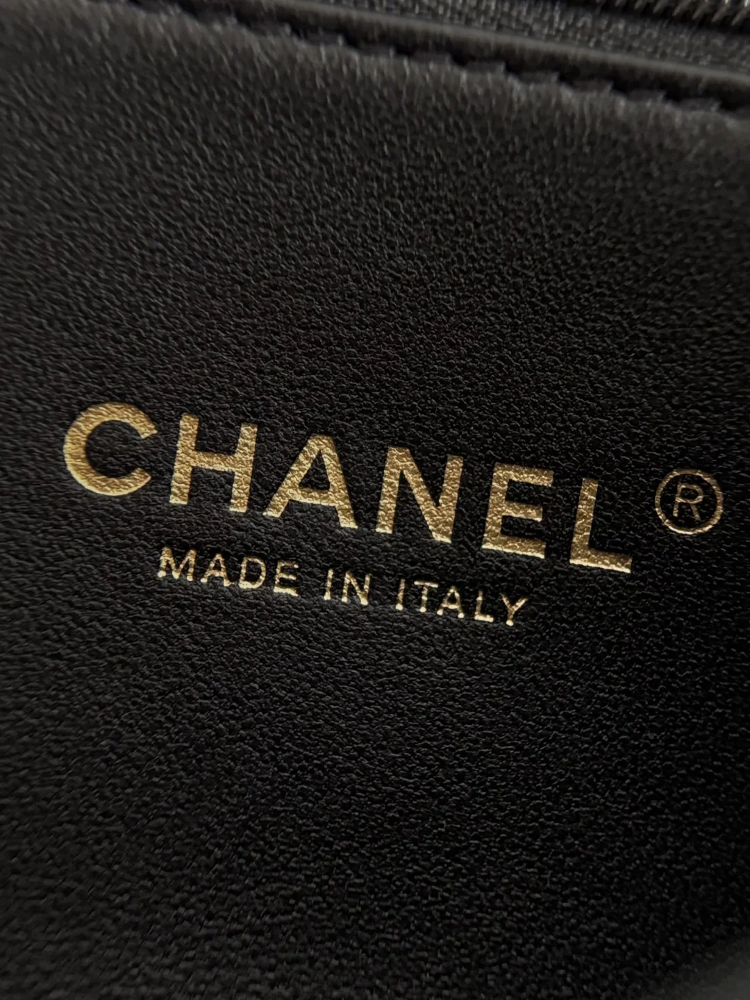 Chan 24B mini flap bag with top handle