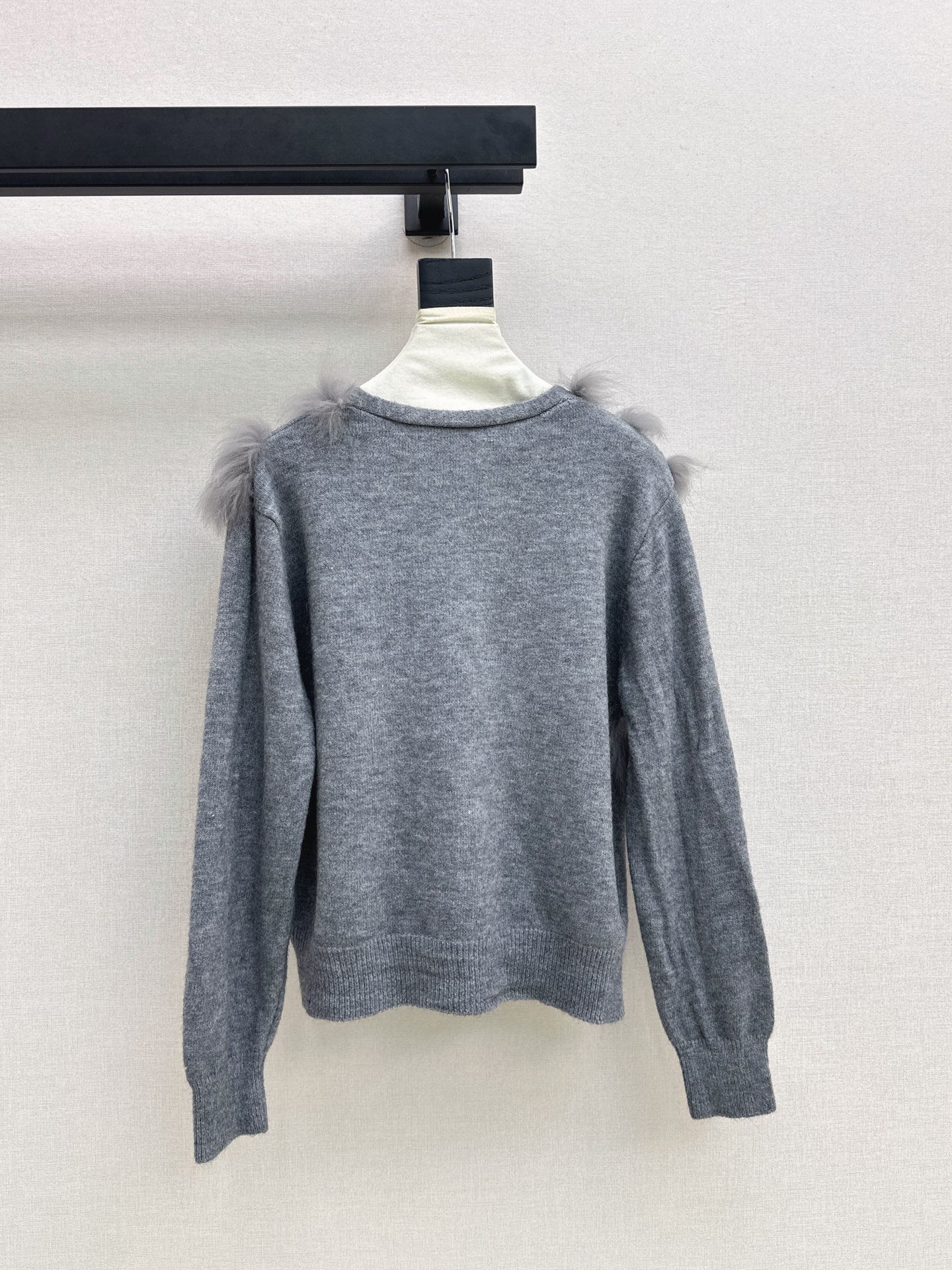 Fen 26fw wool knit jacket