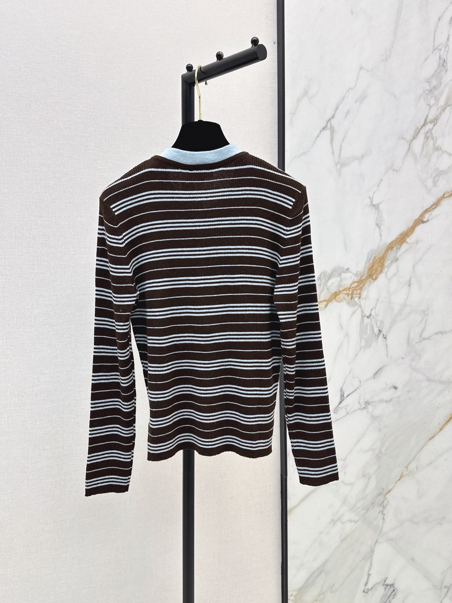Chan 26fw stripe wool sweater