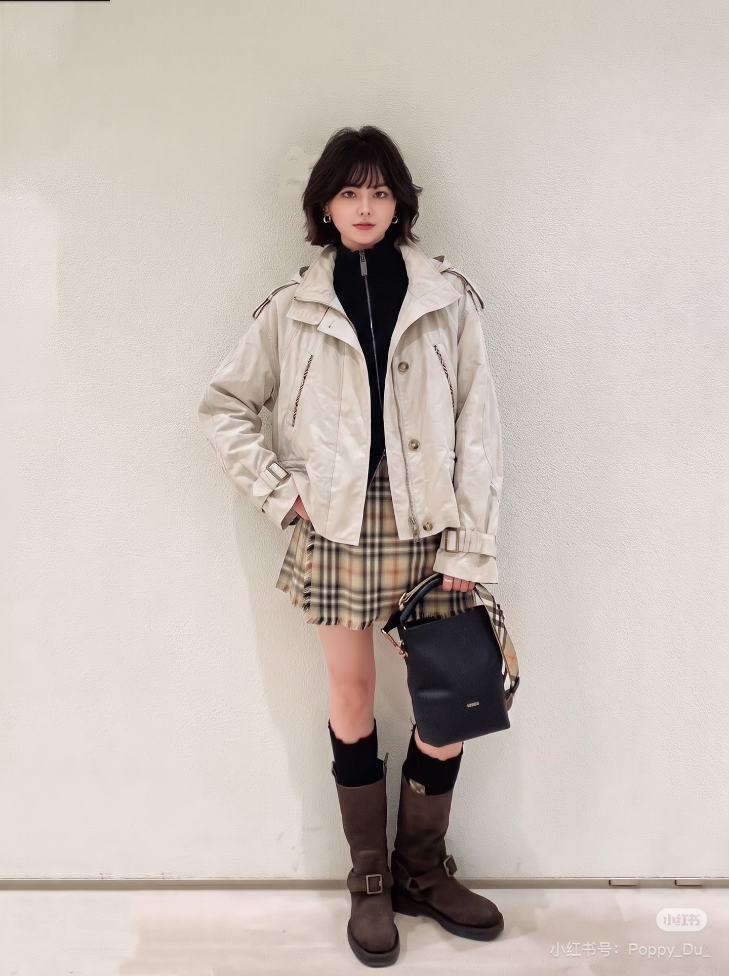 Bur 26fw hooded trench coats
