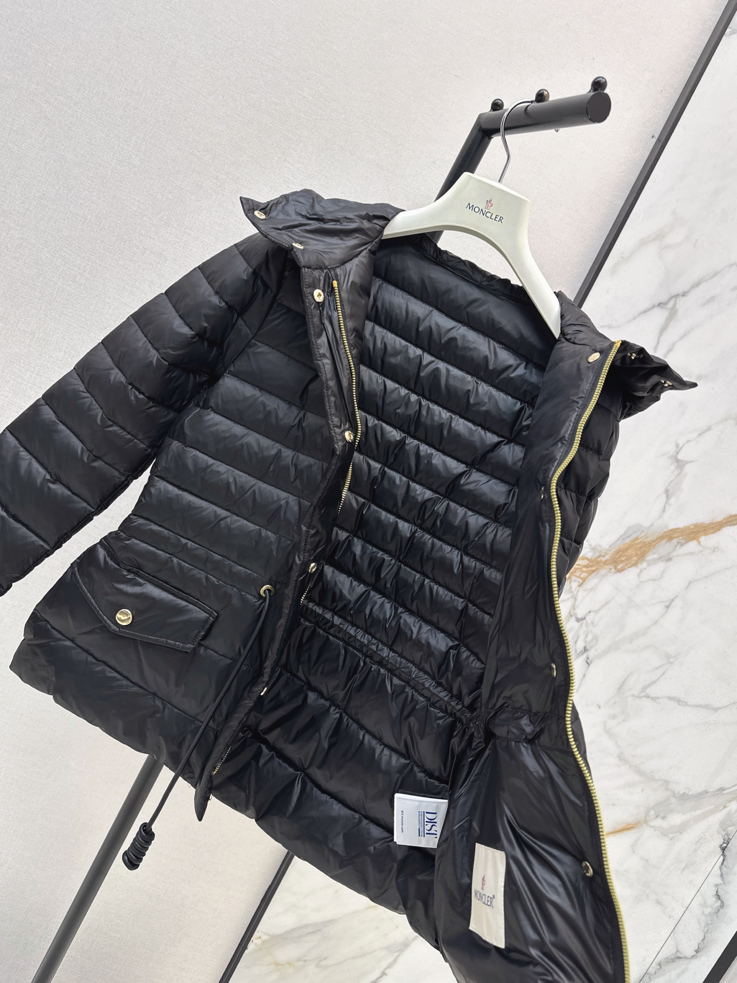 Monc 26fw Drawstring-Waist Puffer Jacket