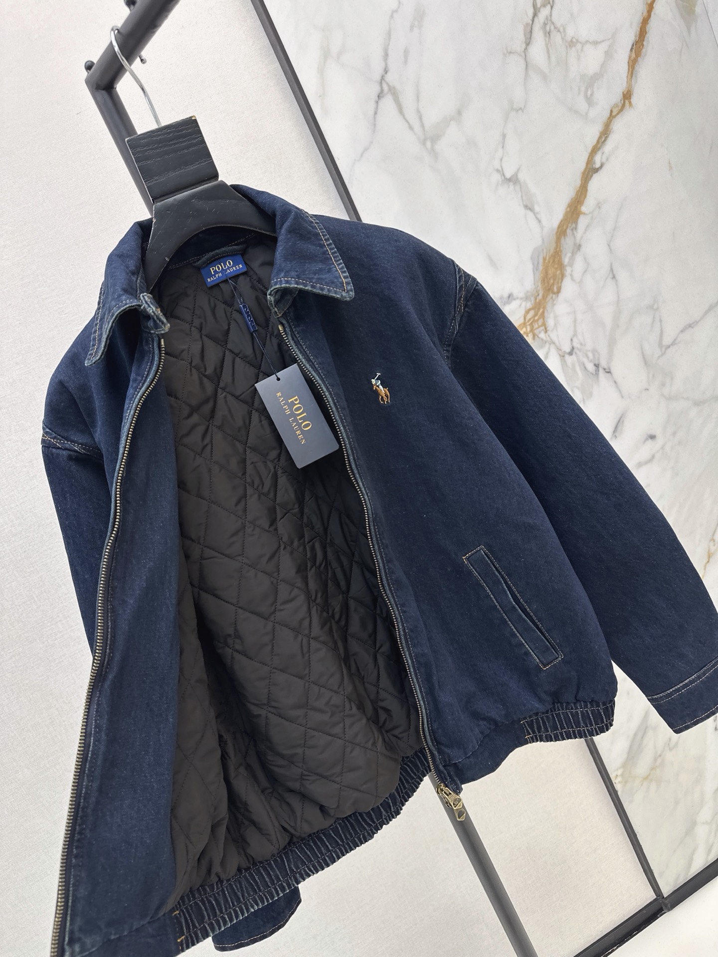 Ralp 26f w denim padded jacket