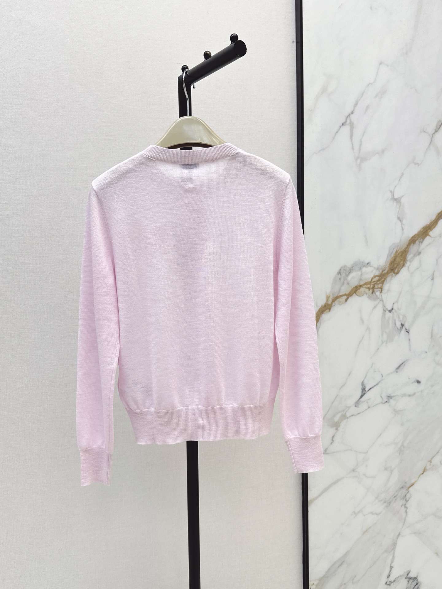 Bur 26fw jacquard knit cardigan