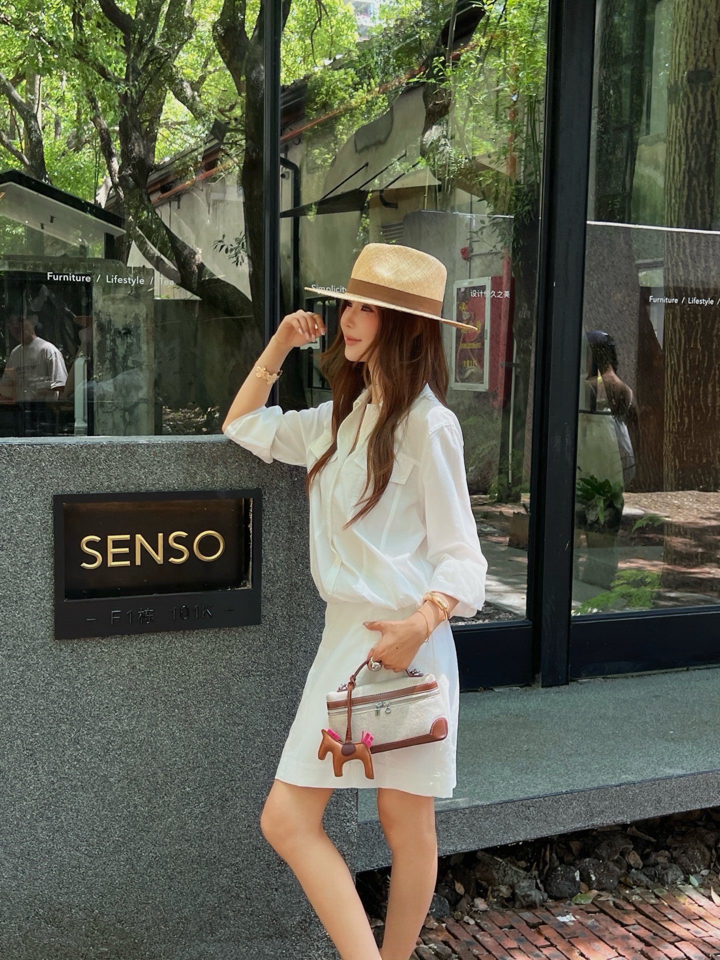 Loe 26fw shirt dress