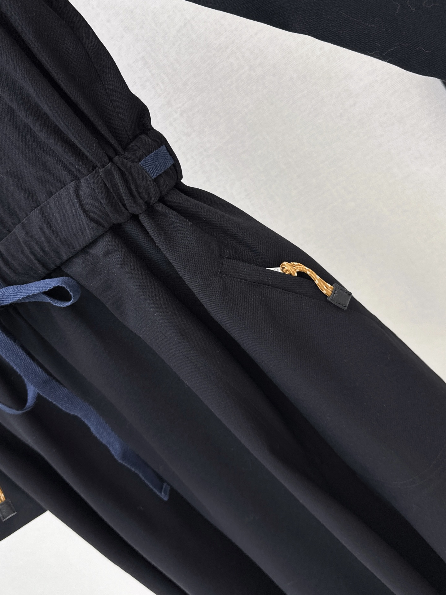 Pra 26fw drawstring dress