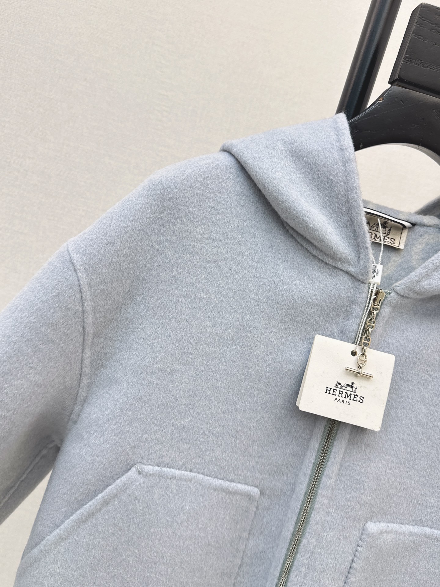 Her 26fw cashmere hooded jacket