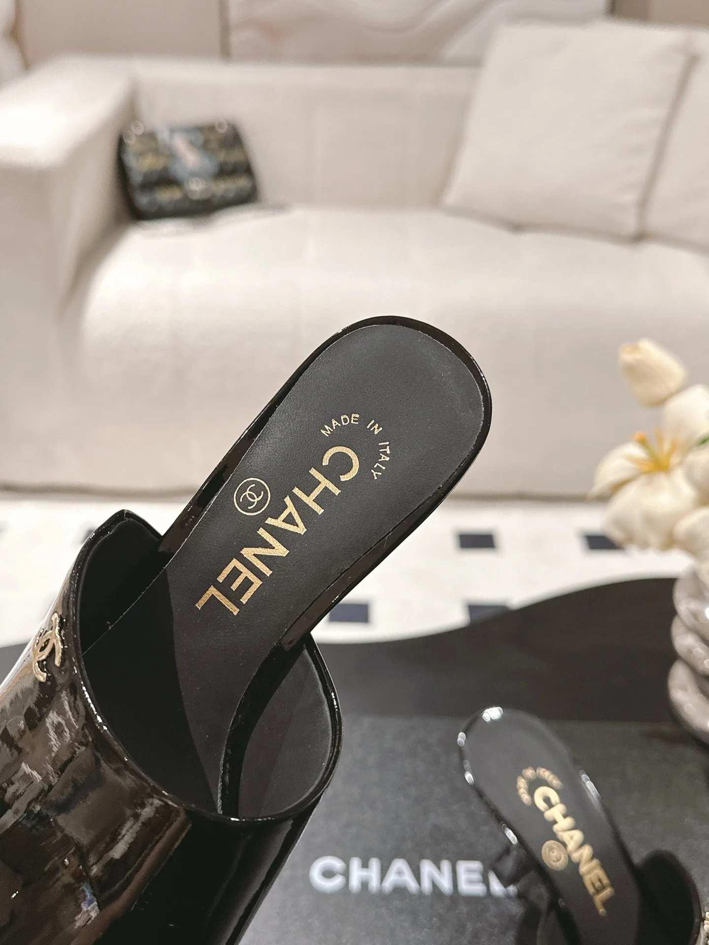 Chan high*heeled sandals