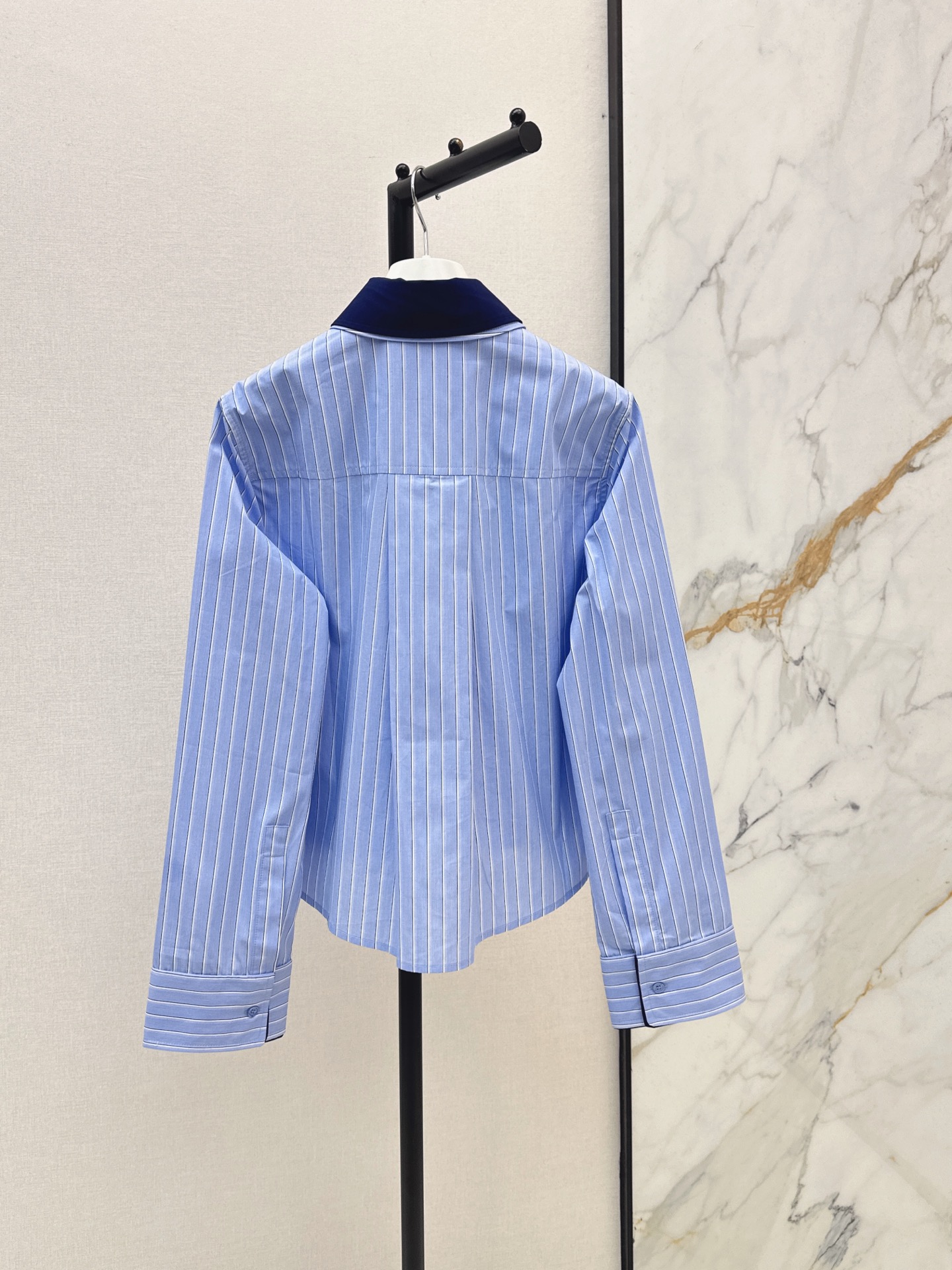 Loe 26fw contract collar shirt
