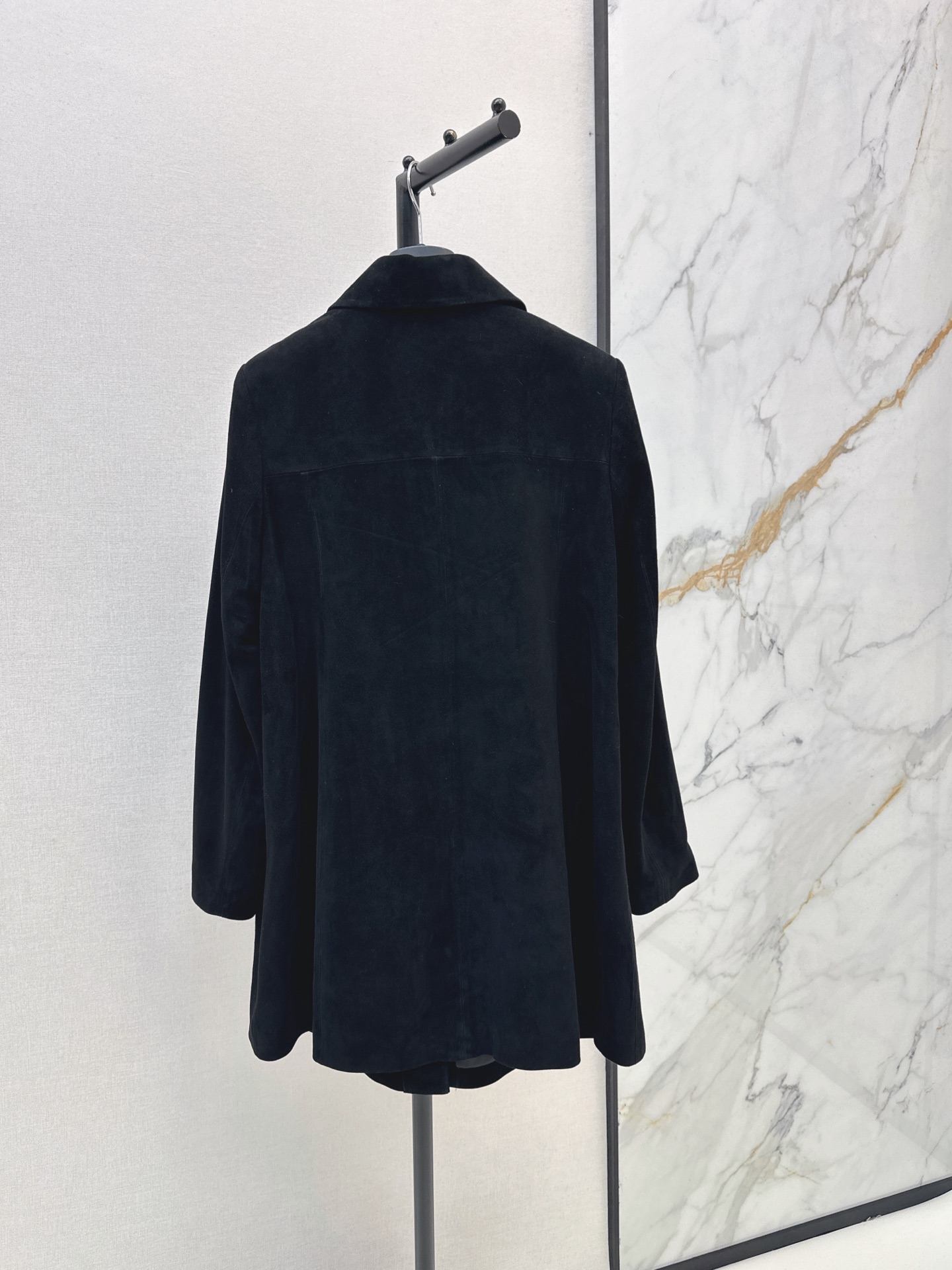 Ver 26fw suede long jacket