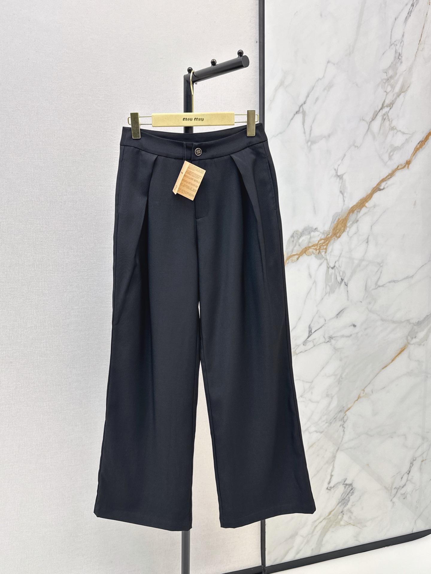 Miu 26fw wied-leg pants