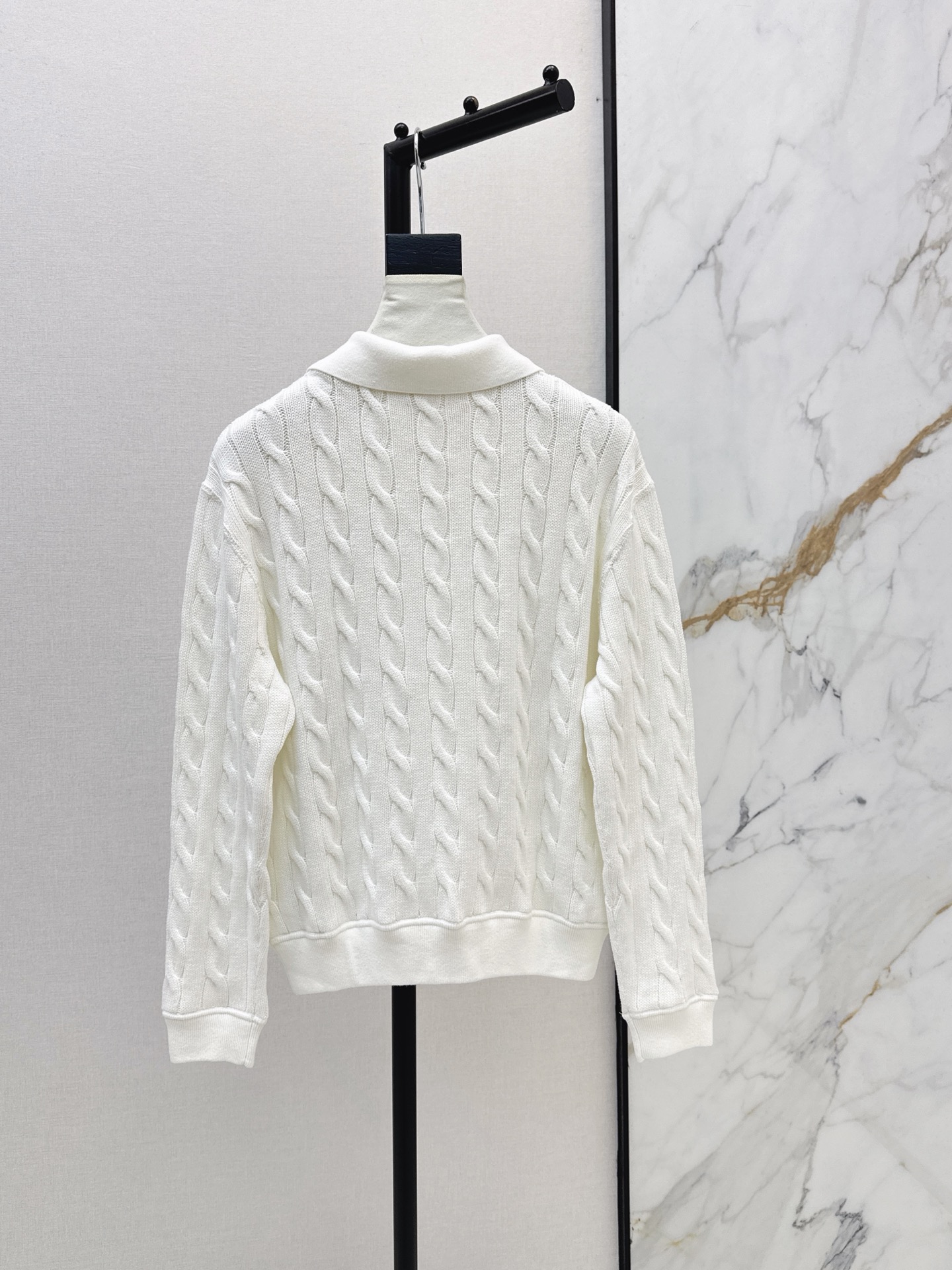 Ralp 26fw cable knit top