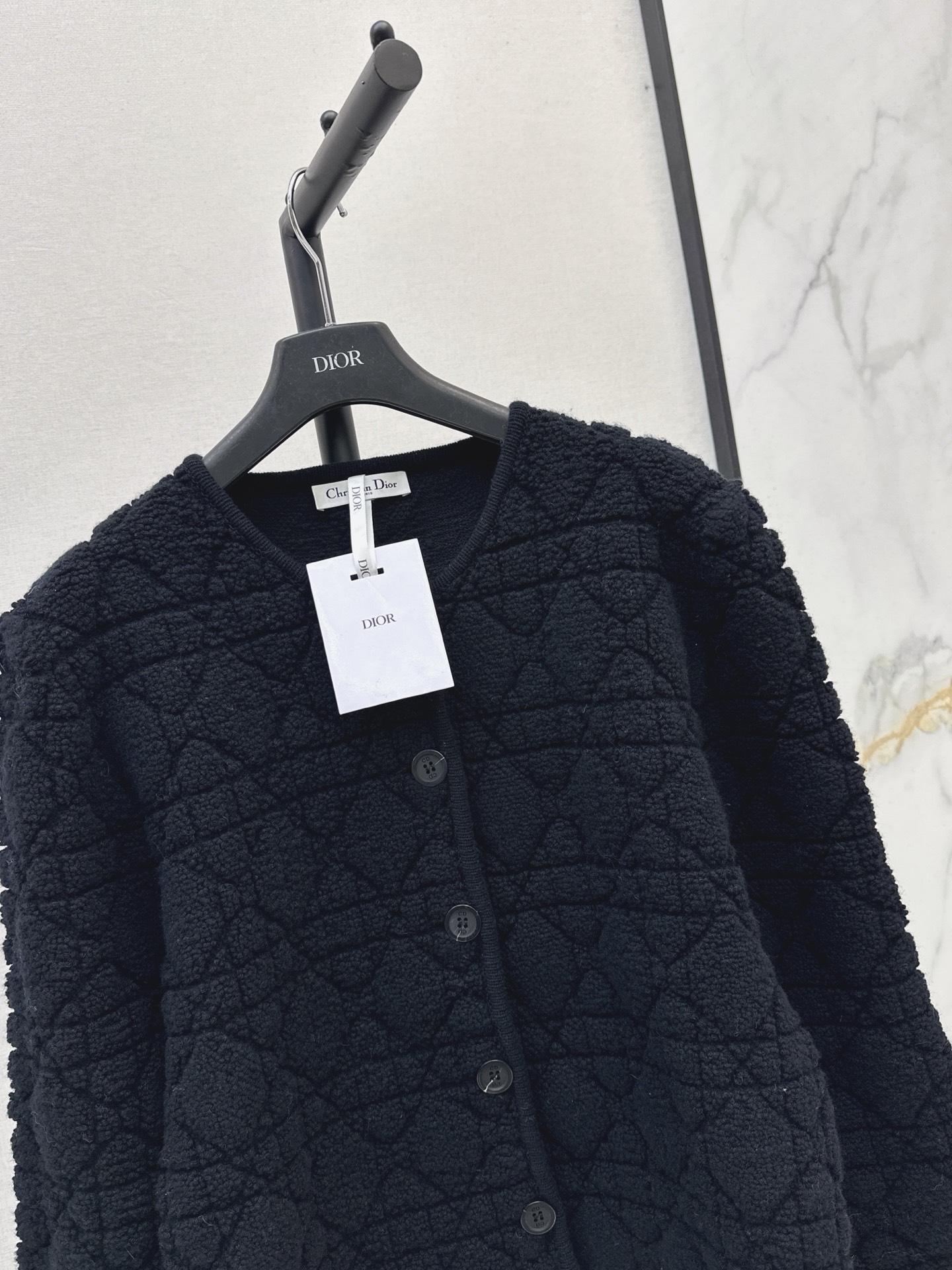 CD 26fw textured jacket