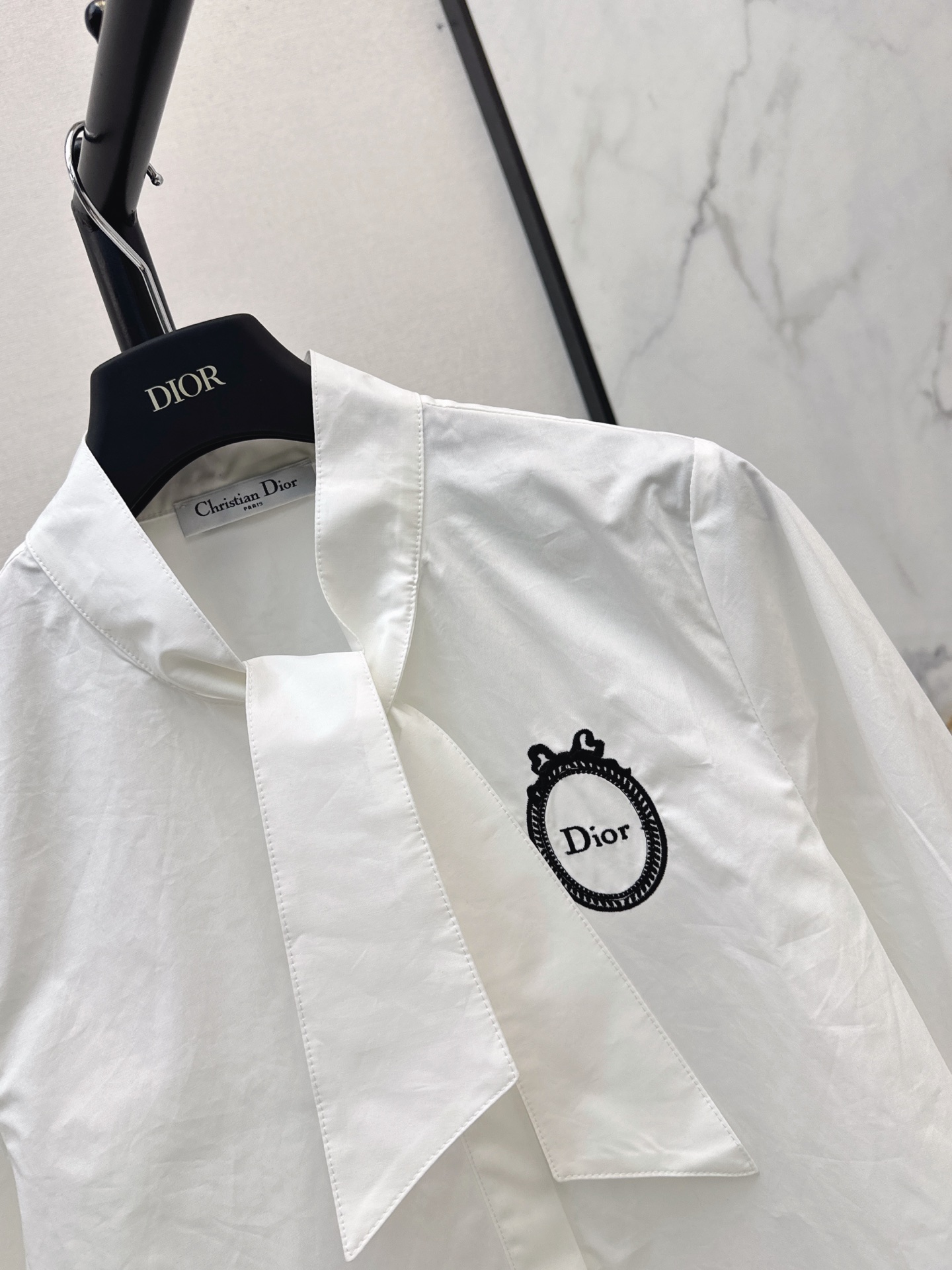 CD 26fw ribbon shirt