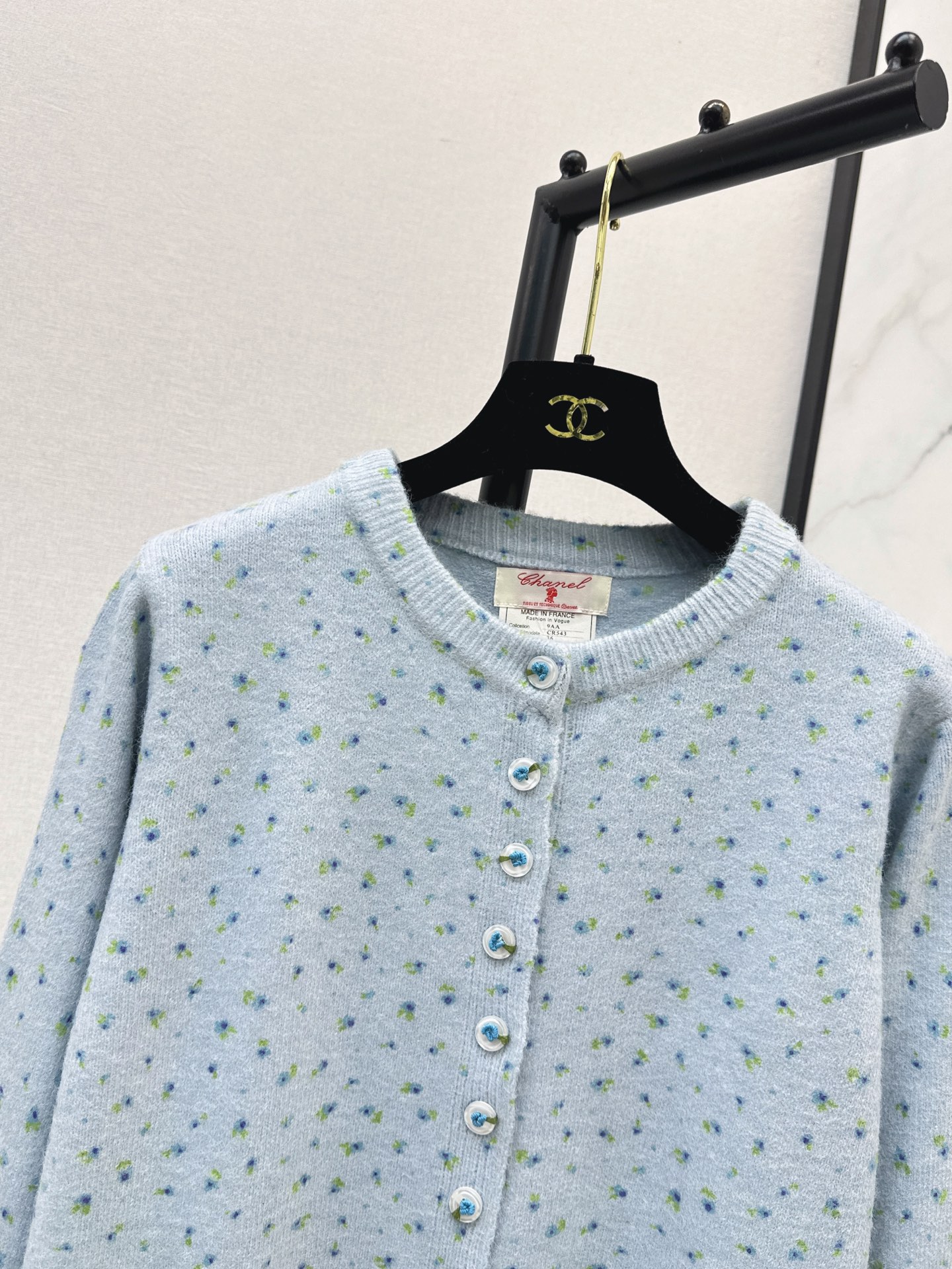 Chan 26fw kint cardigan