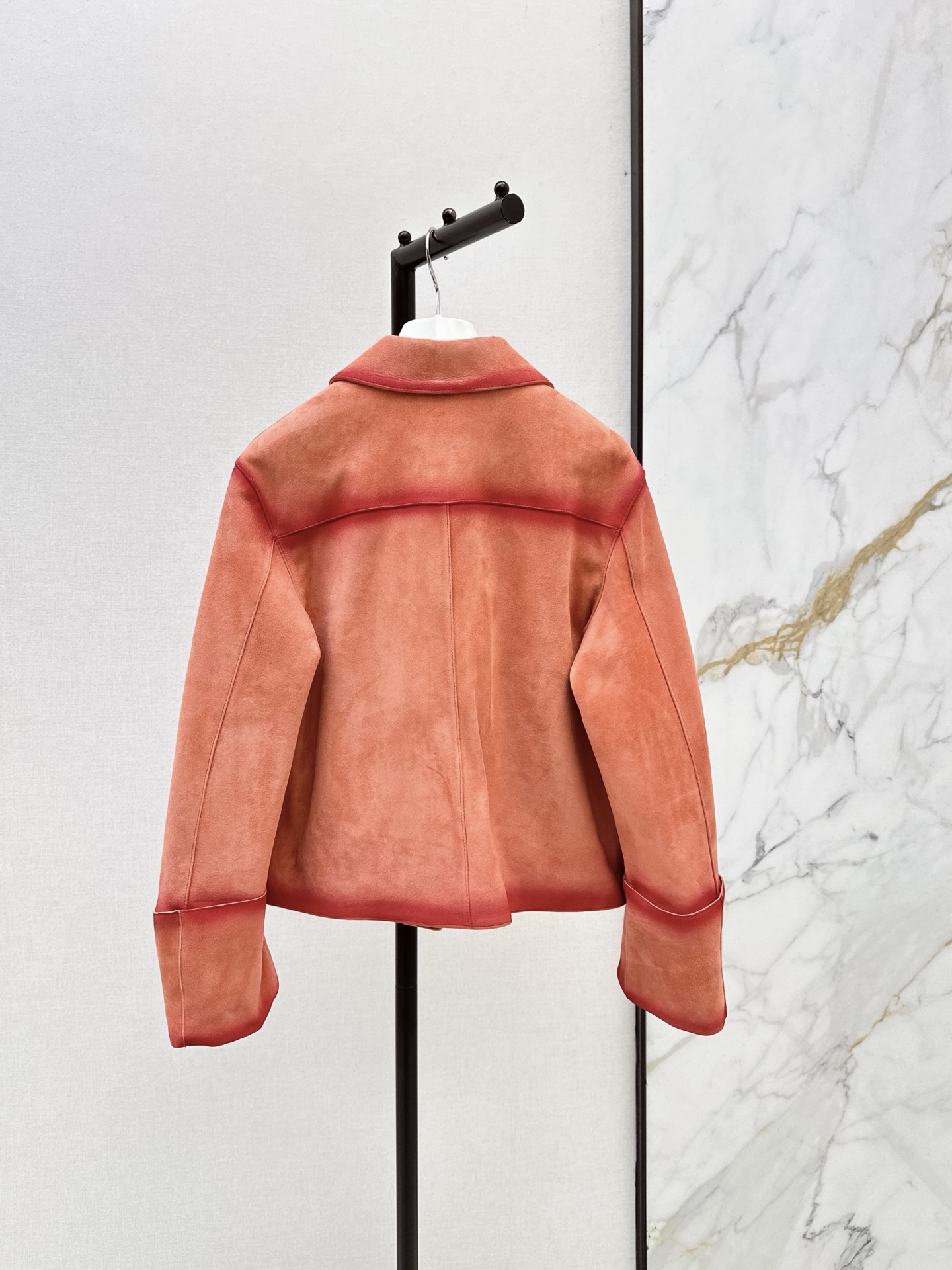 Loe 26fw suede leather jacket