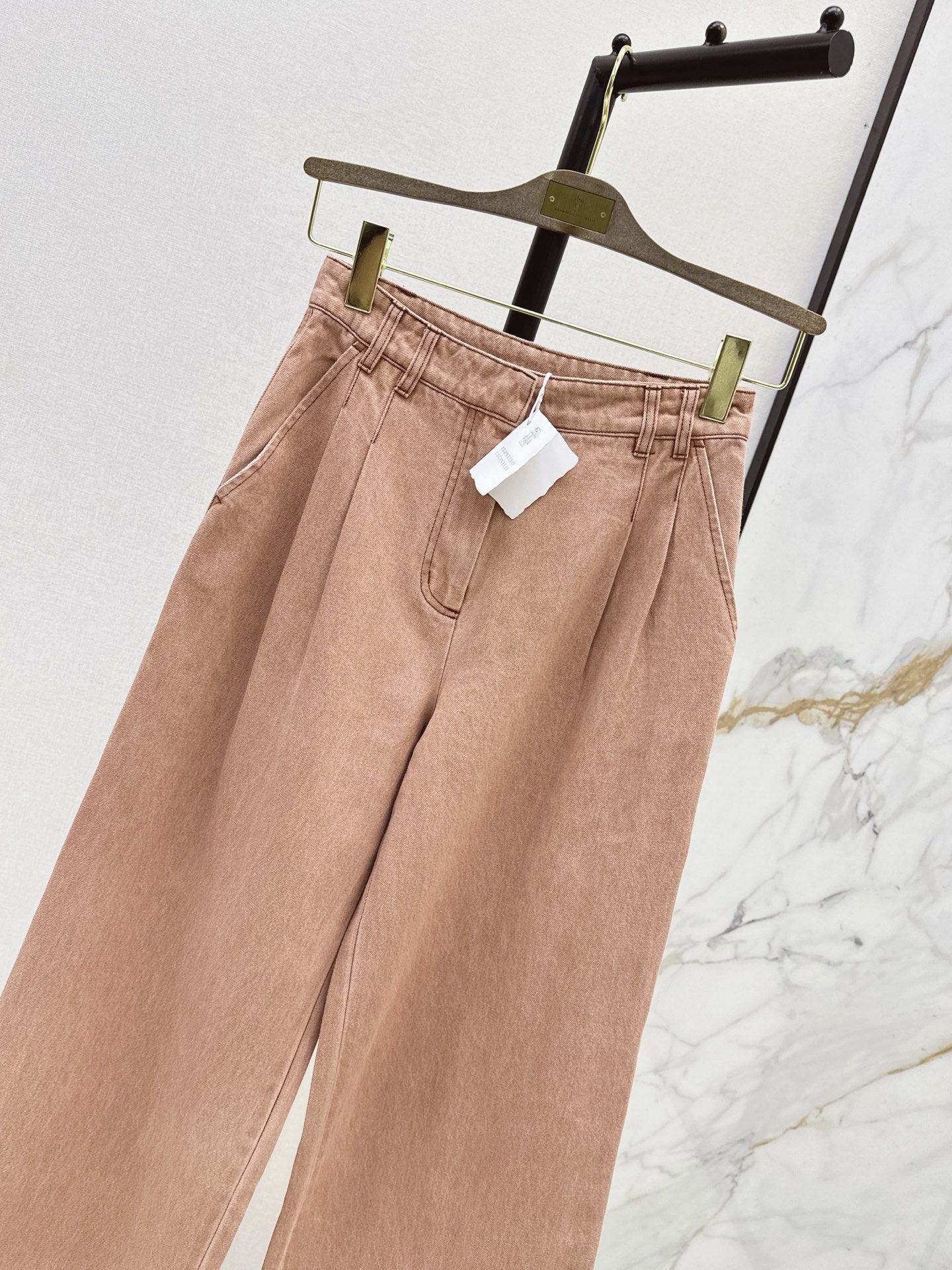 Brun 26fw straight-leg jeans