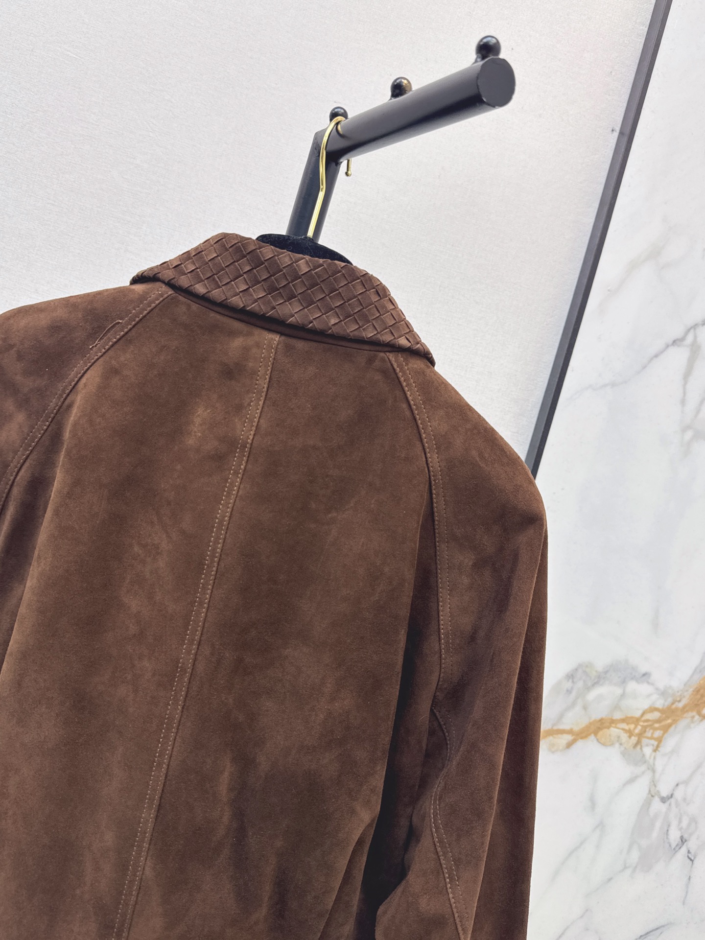 Bott 26fw suede leather jacket