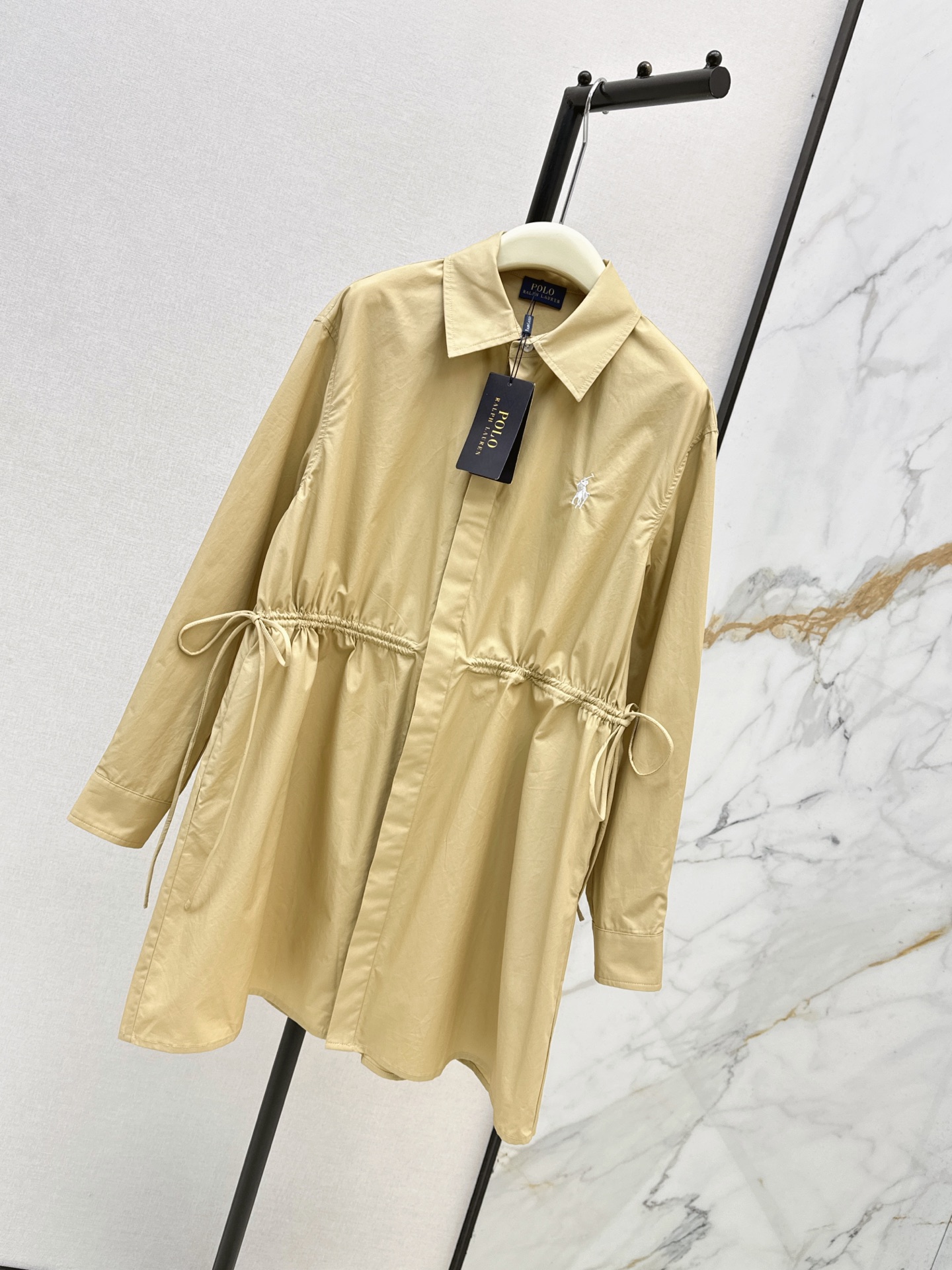 Ralp 26fw drawstring shirt dress