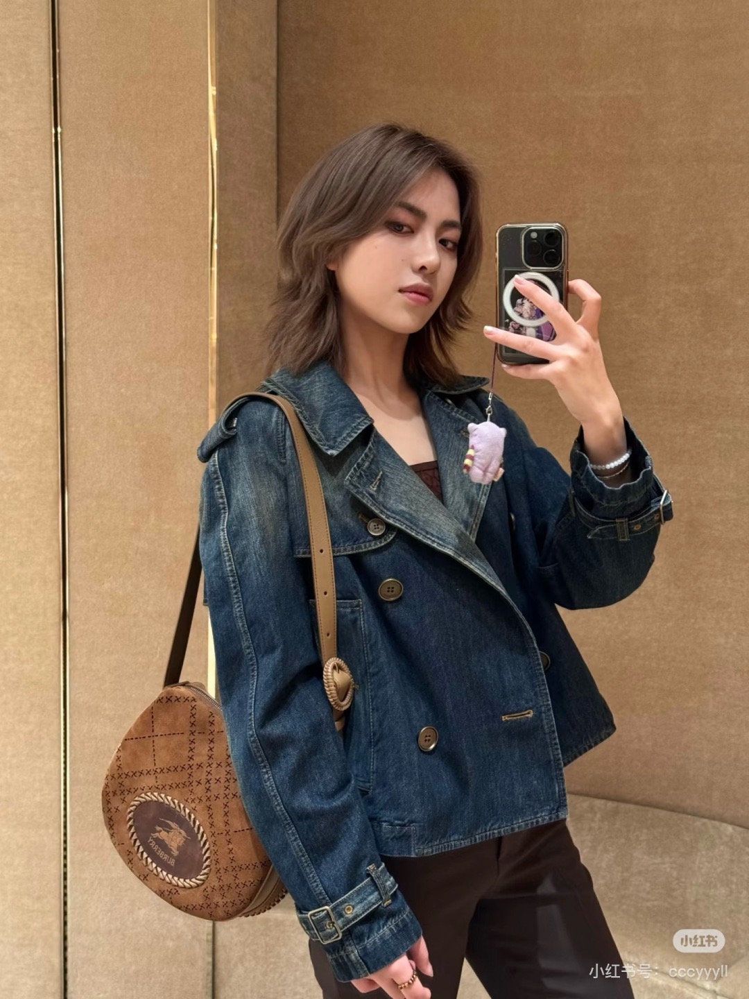 Bur 26fw denim jacket