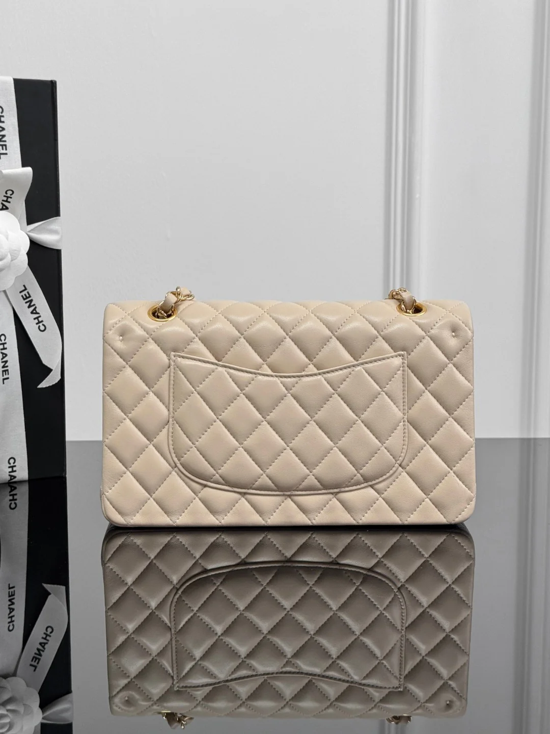 Chan cf25 chain shoulder bag