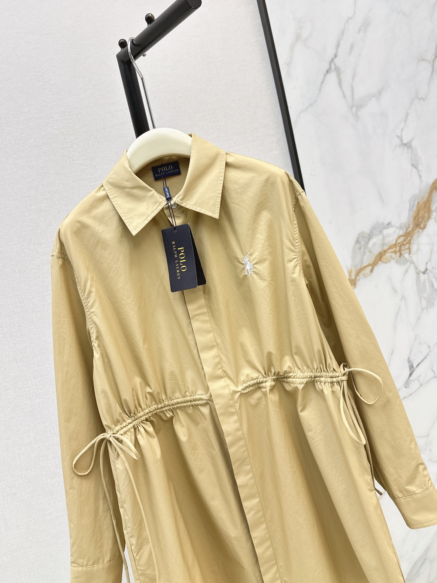 Ralp 26fw drawstring shirt dress