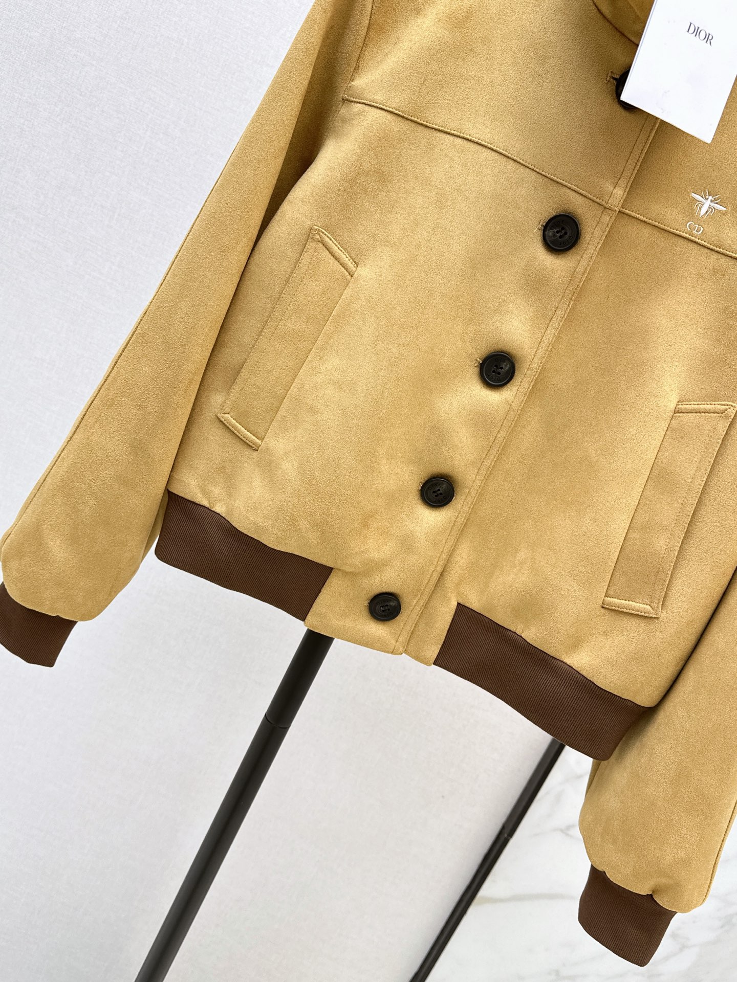 CD 26fw suede fleece zipper jacket