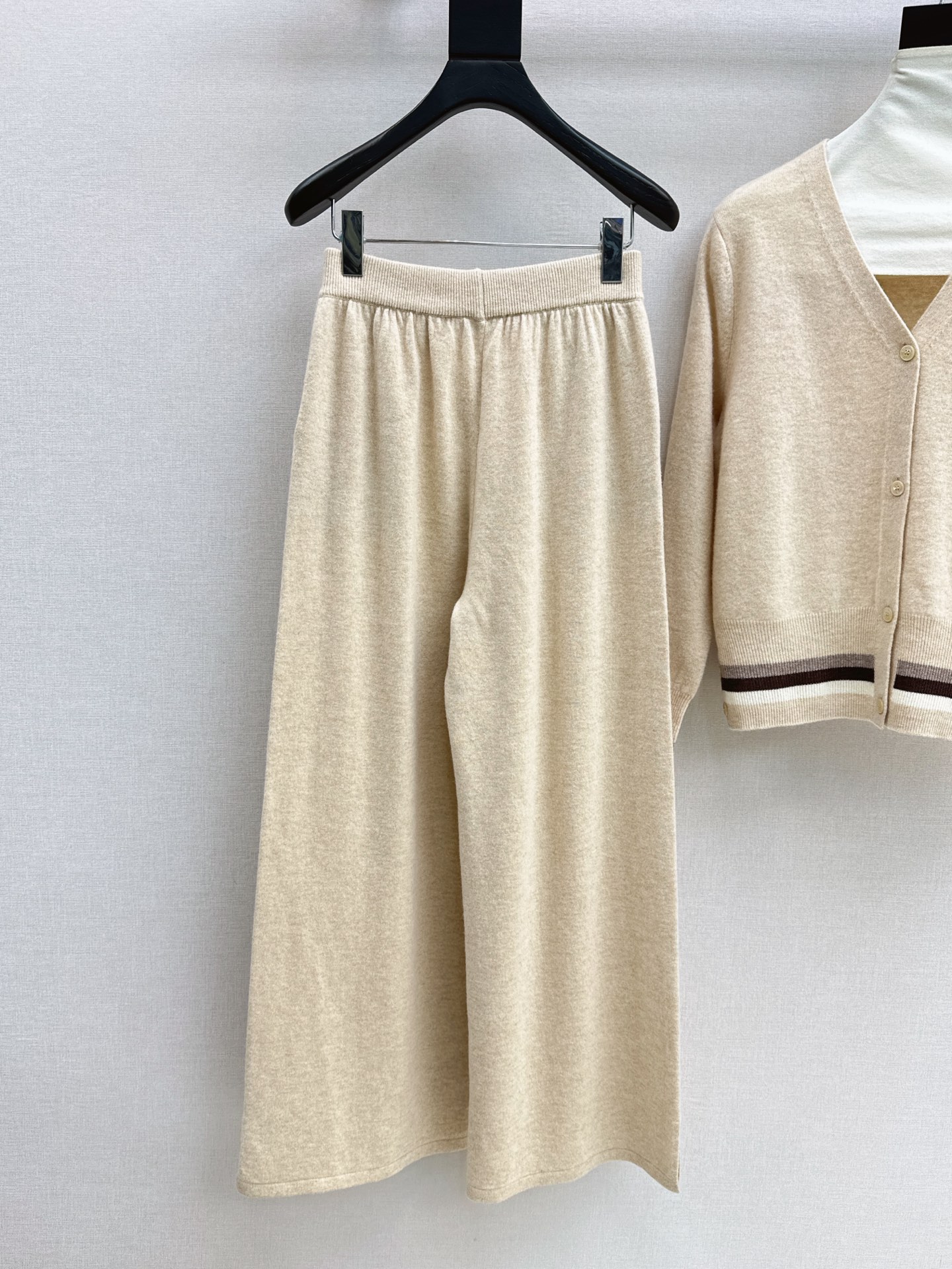 Thom 26fw wool cardigan pant sets