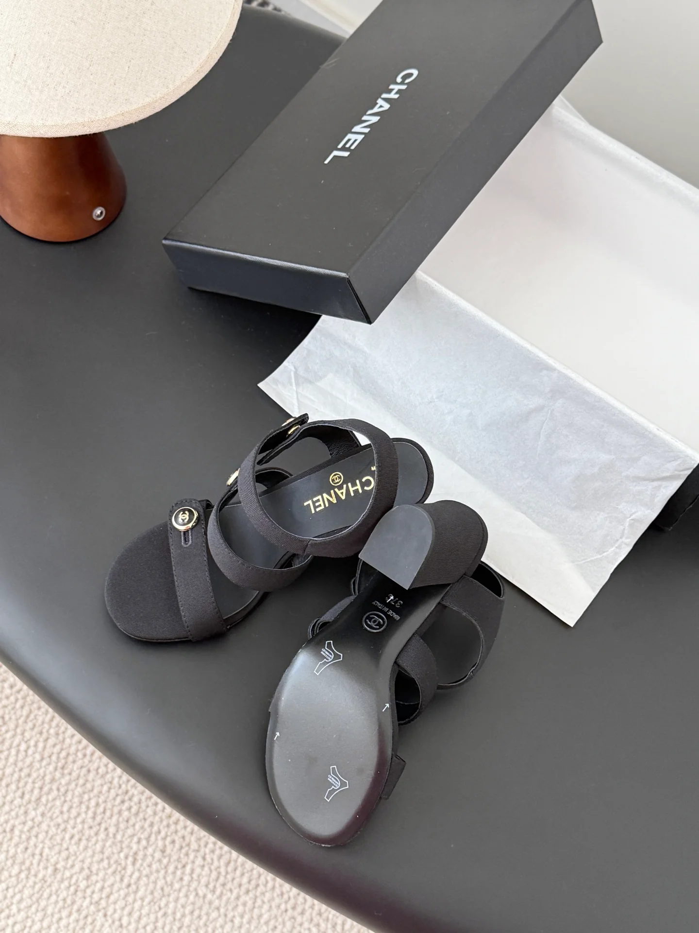 Chan high*heeled sandals