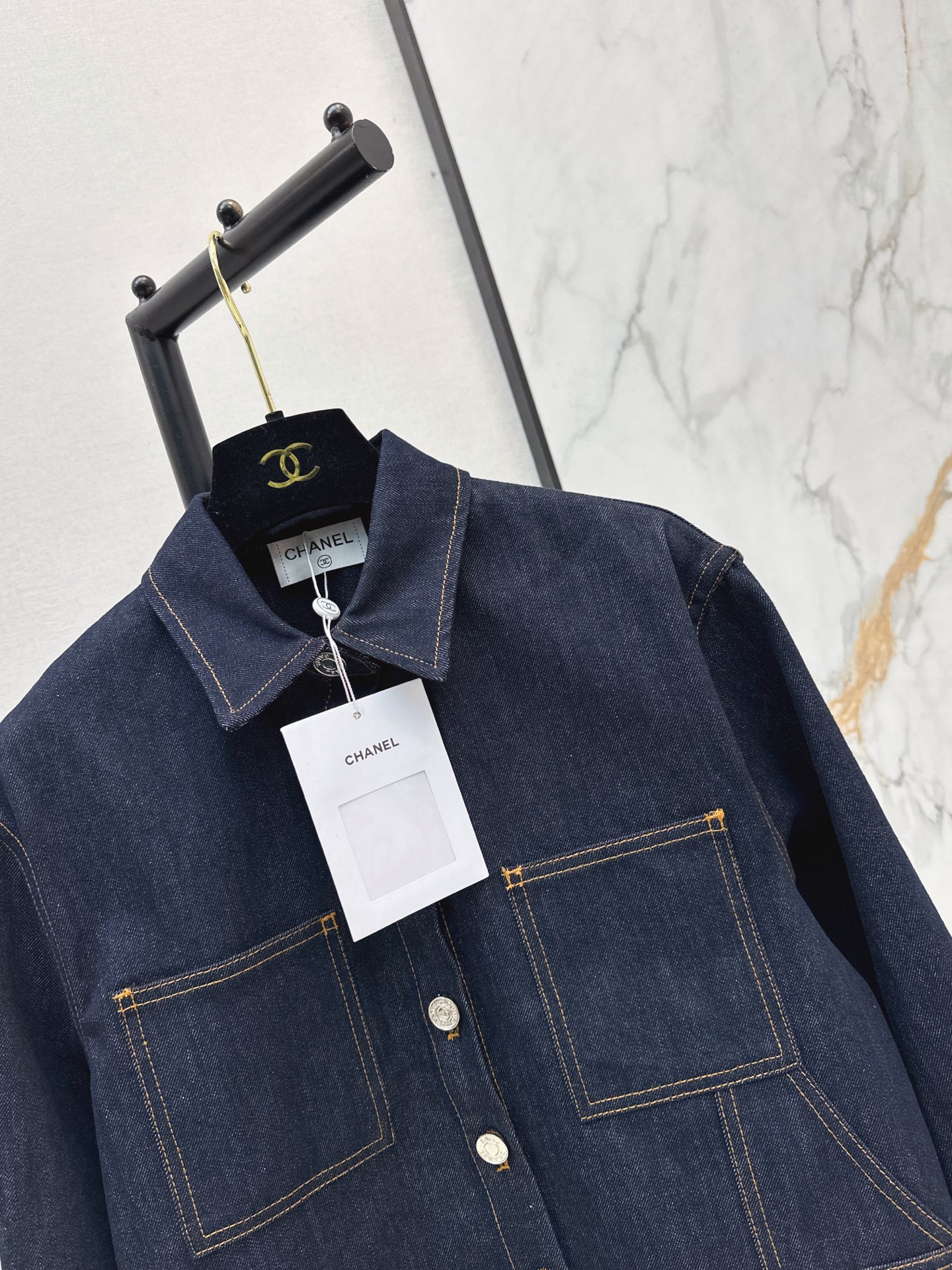 Chan 26fw denim shirt