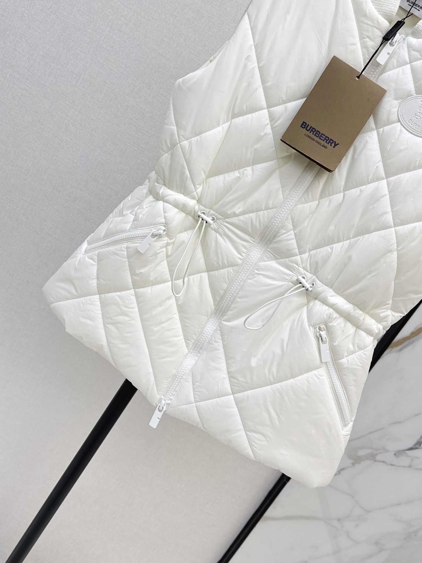 Bur 26fw padded vest jacket