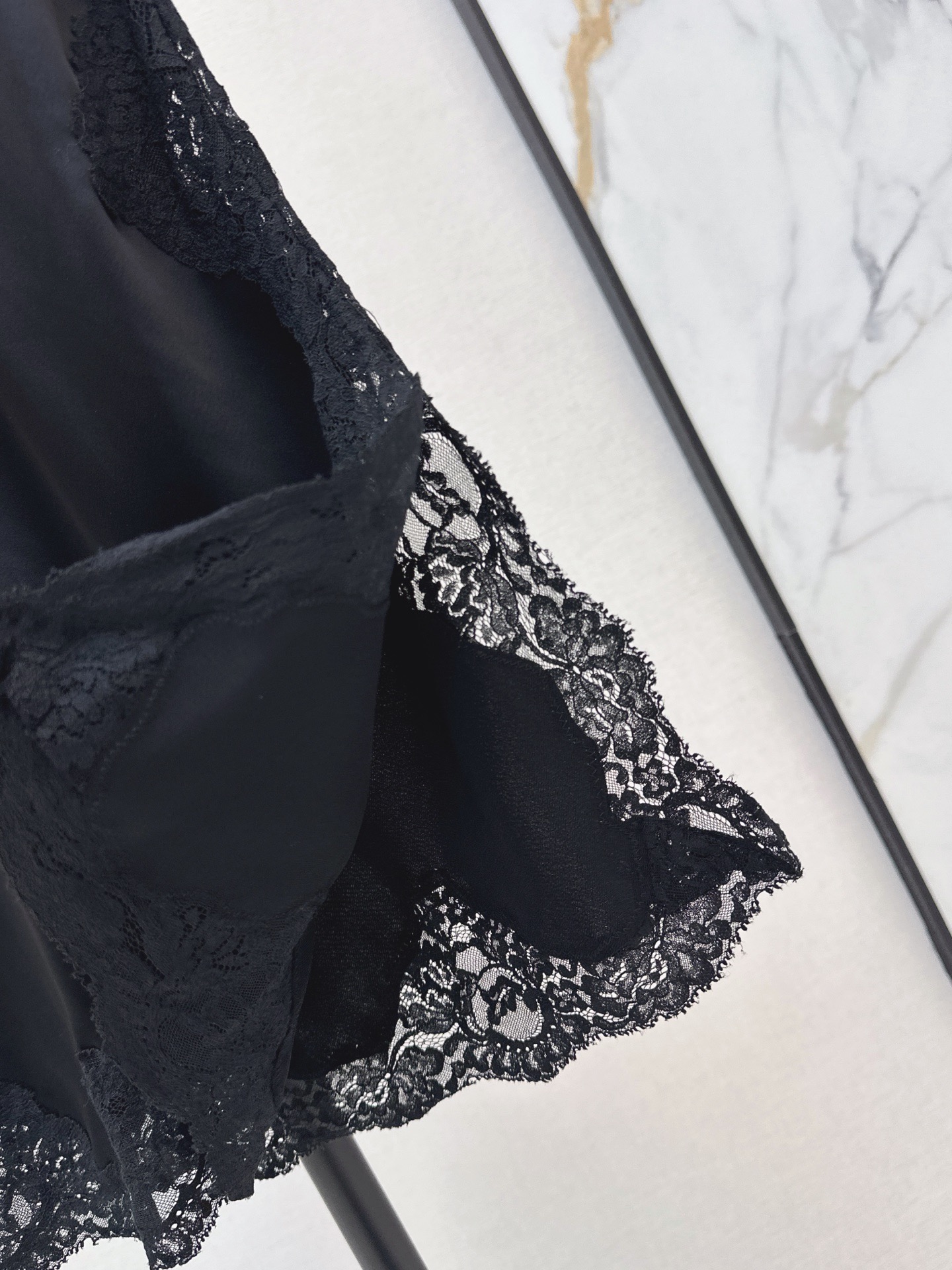 ES 26ss contract lace skirt