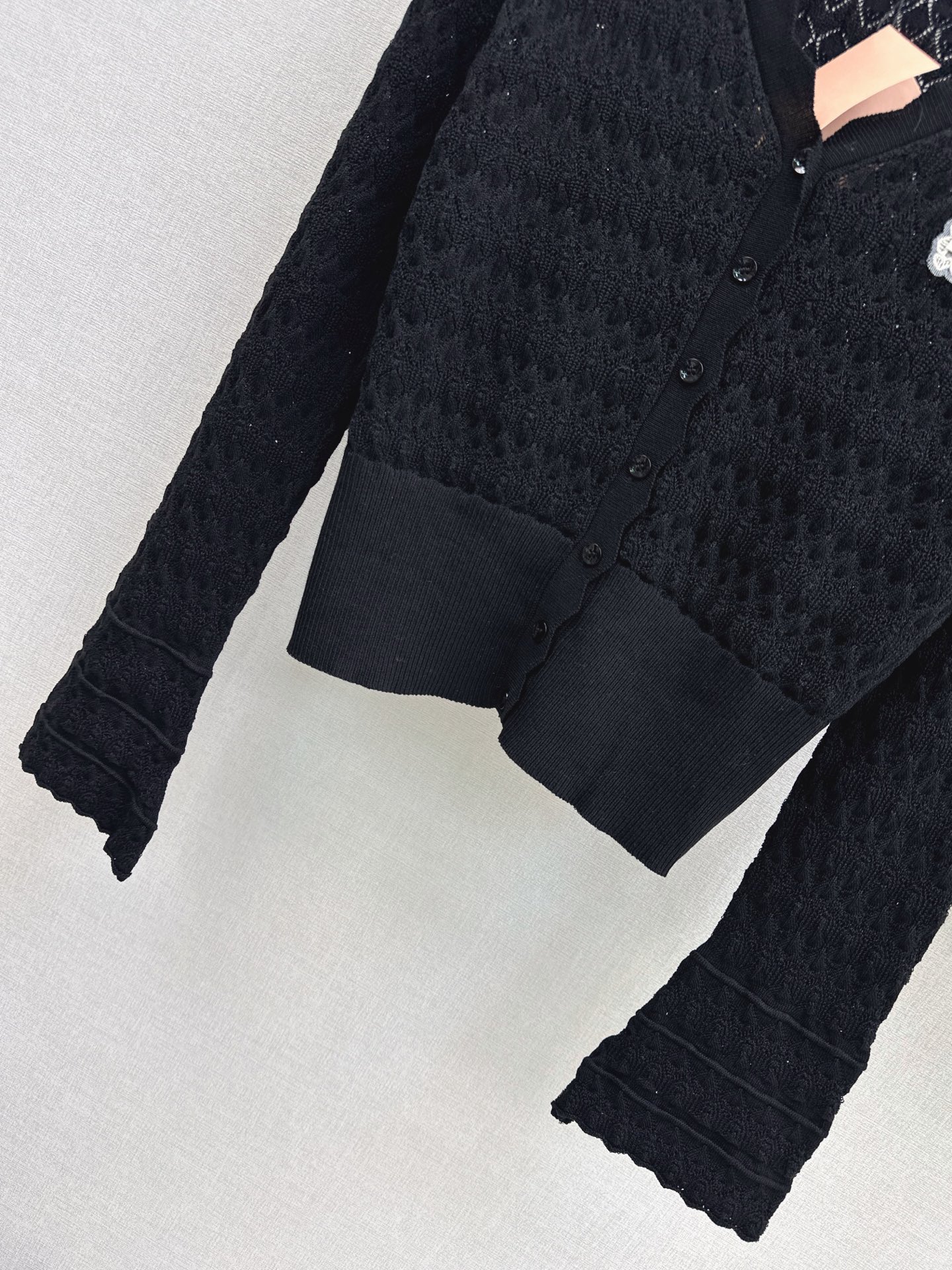 Miu 26fw knit vest cardigan sets